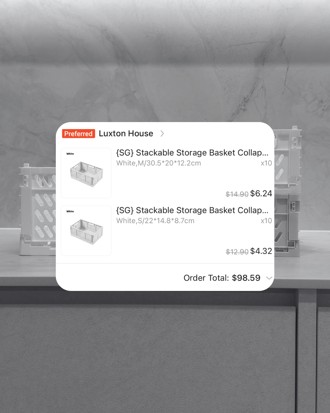 Fold. Stack. Sort. Done.