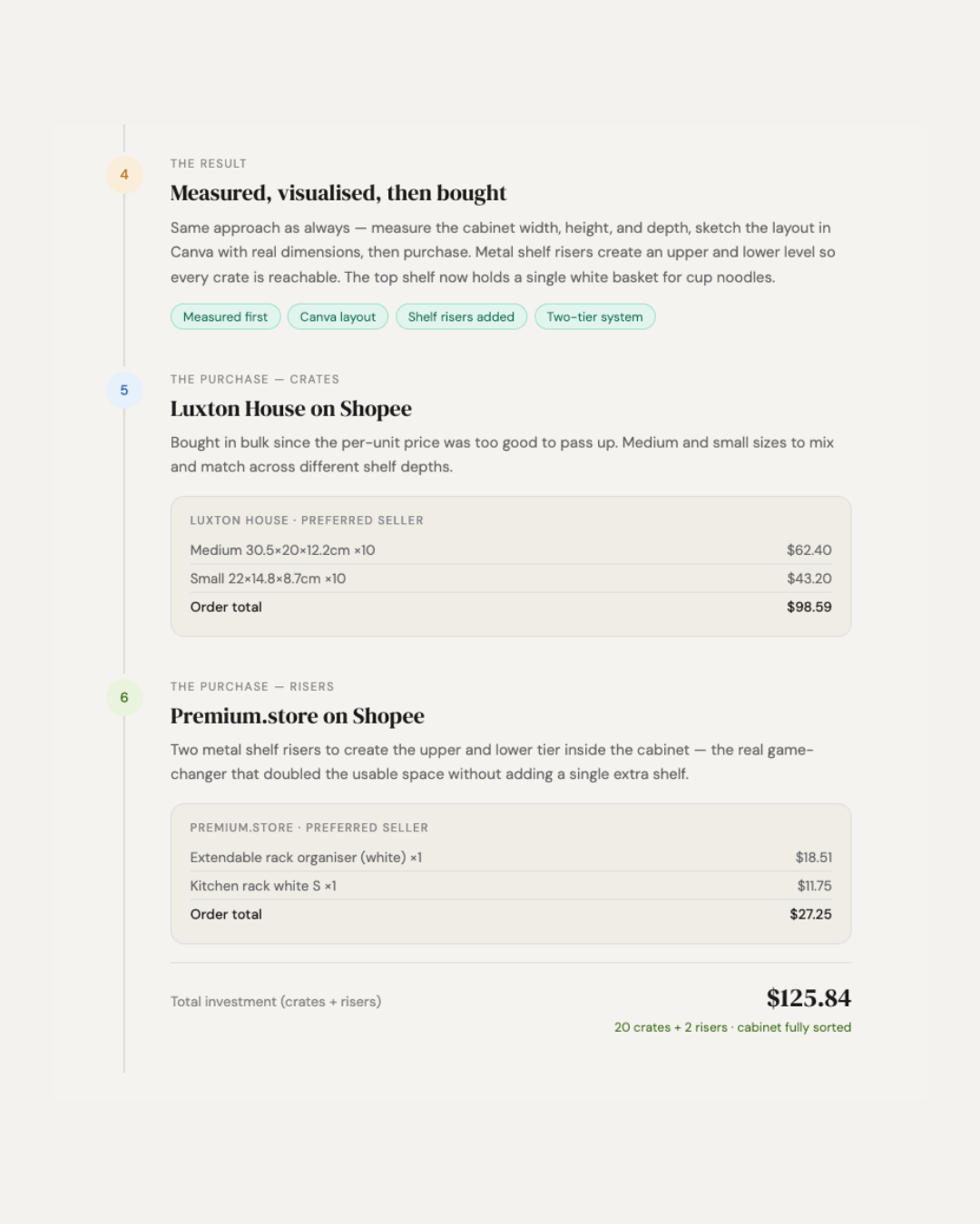 Fold. Stack. Sort. Done.