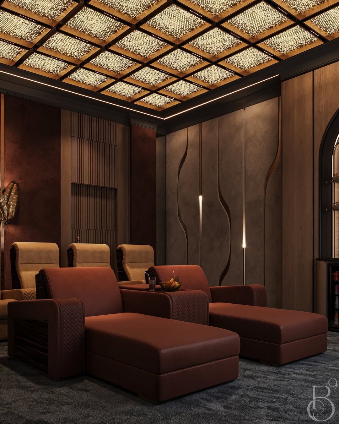 Sophisticated-&-luxurious-home-theatre