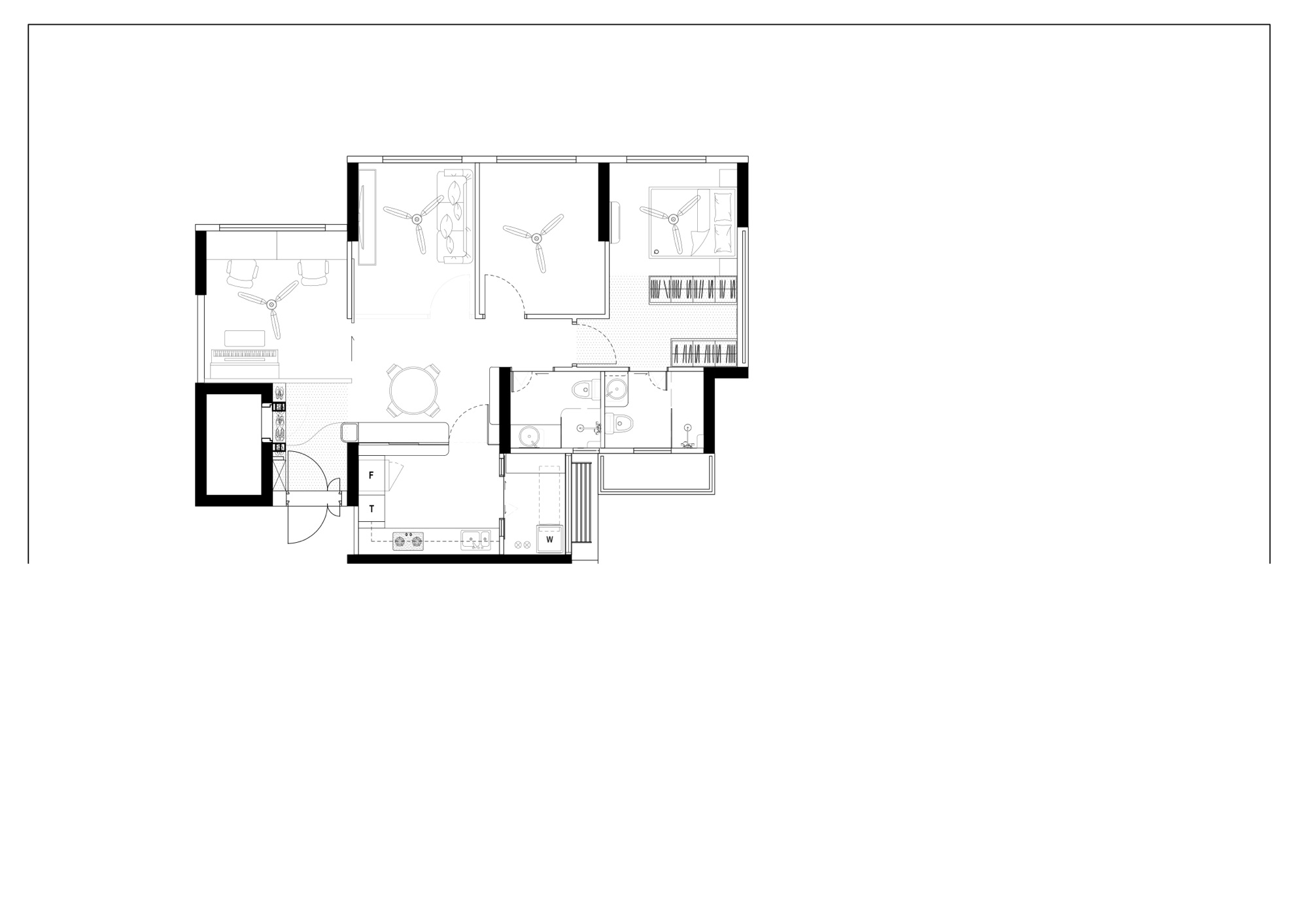 Our Kitchen: Open and Functional