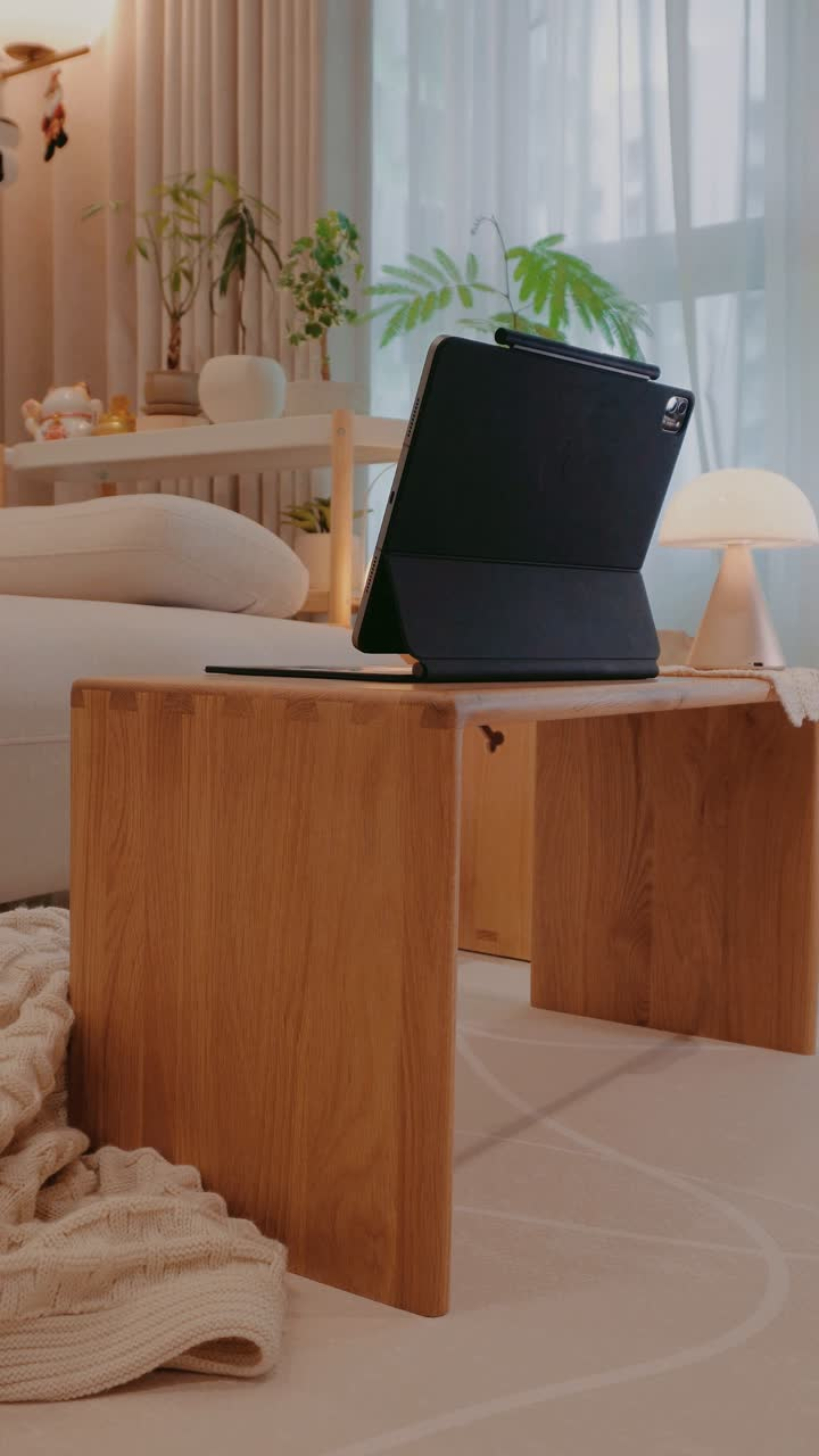 Our-new-side-table…-officially-approved-by-Dog-Toffy-