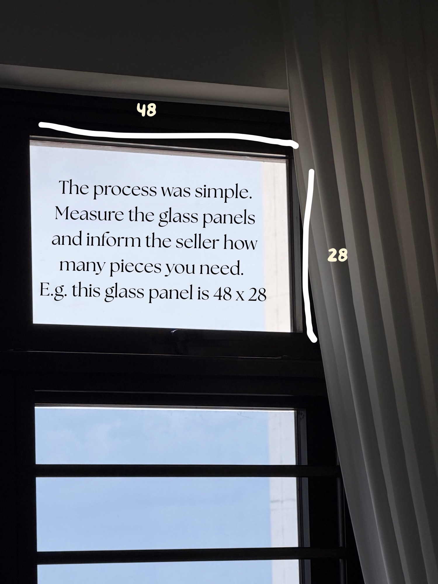 Installing Taobao solar film ourselves