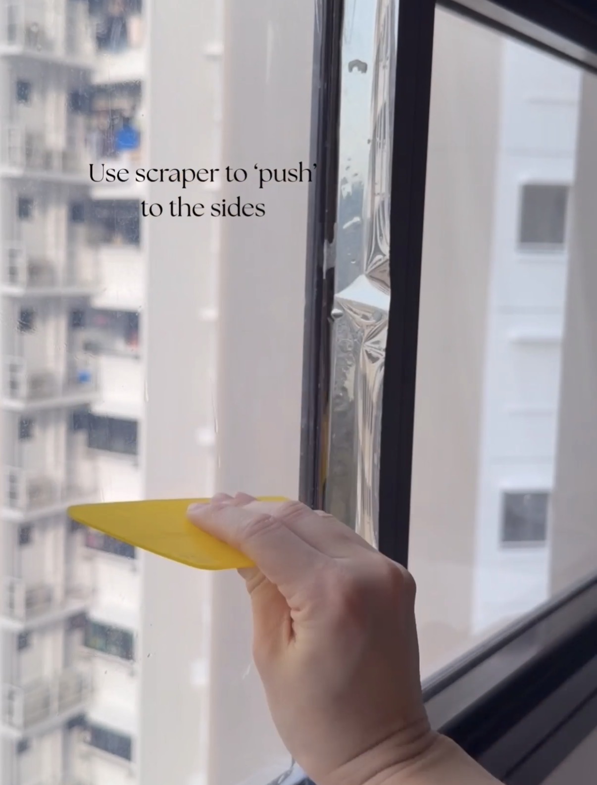 Installing Taobao solar film ourselves