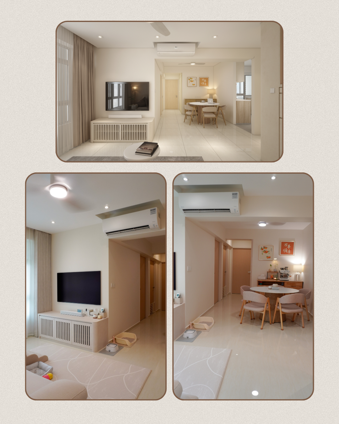 Our Resale HDB: 3D vs Actual ✨