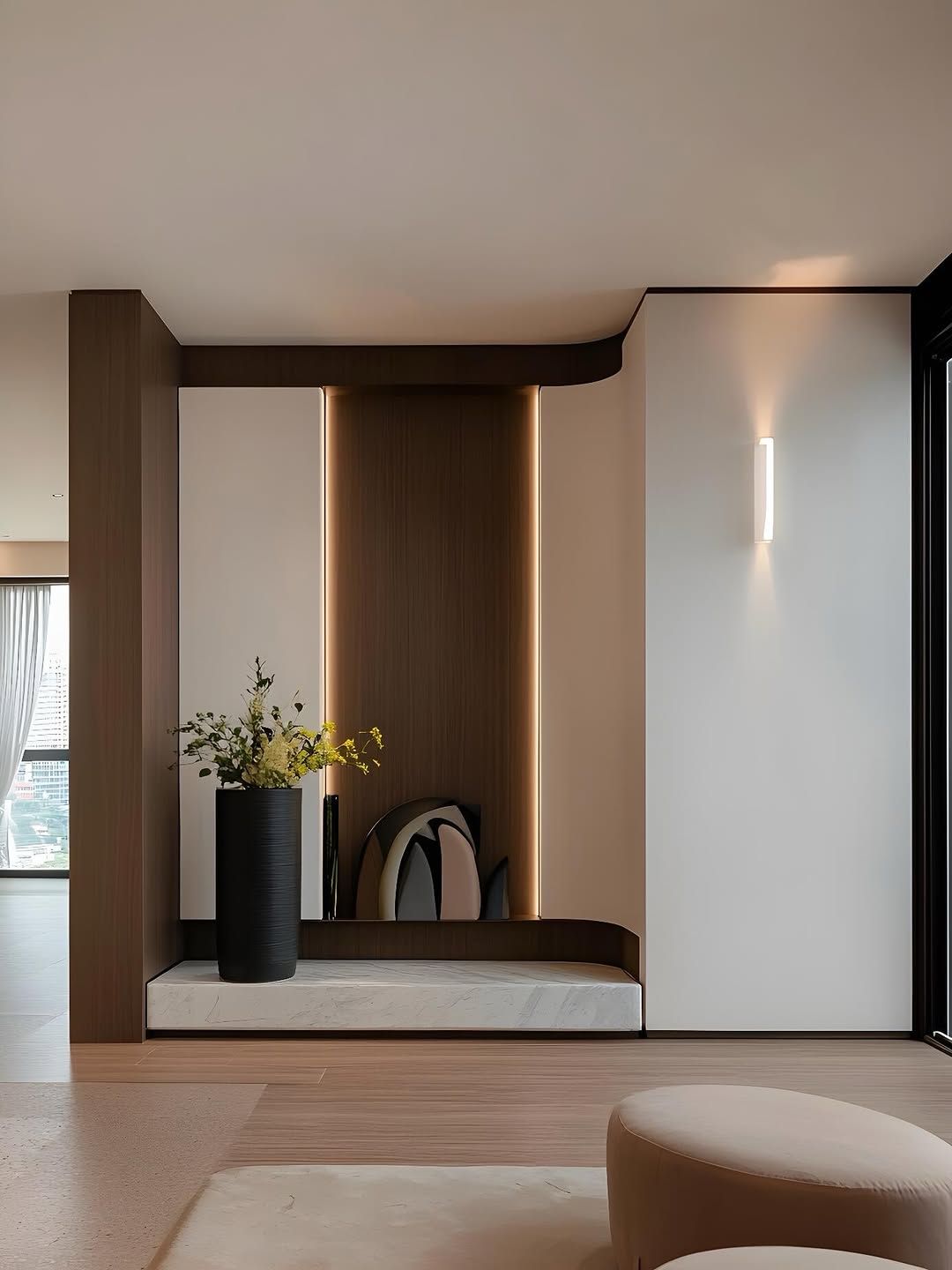 Stylish, modern home carpentry