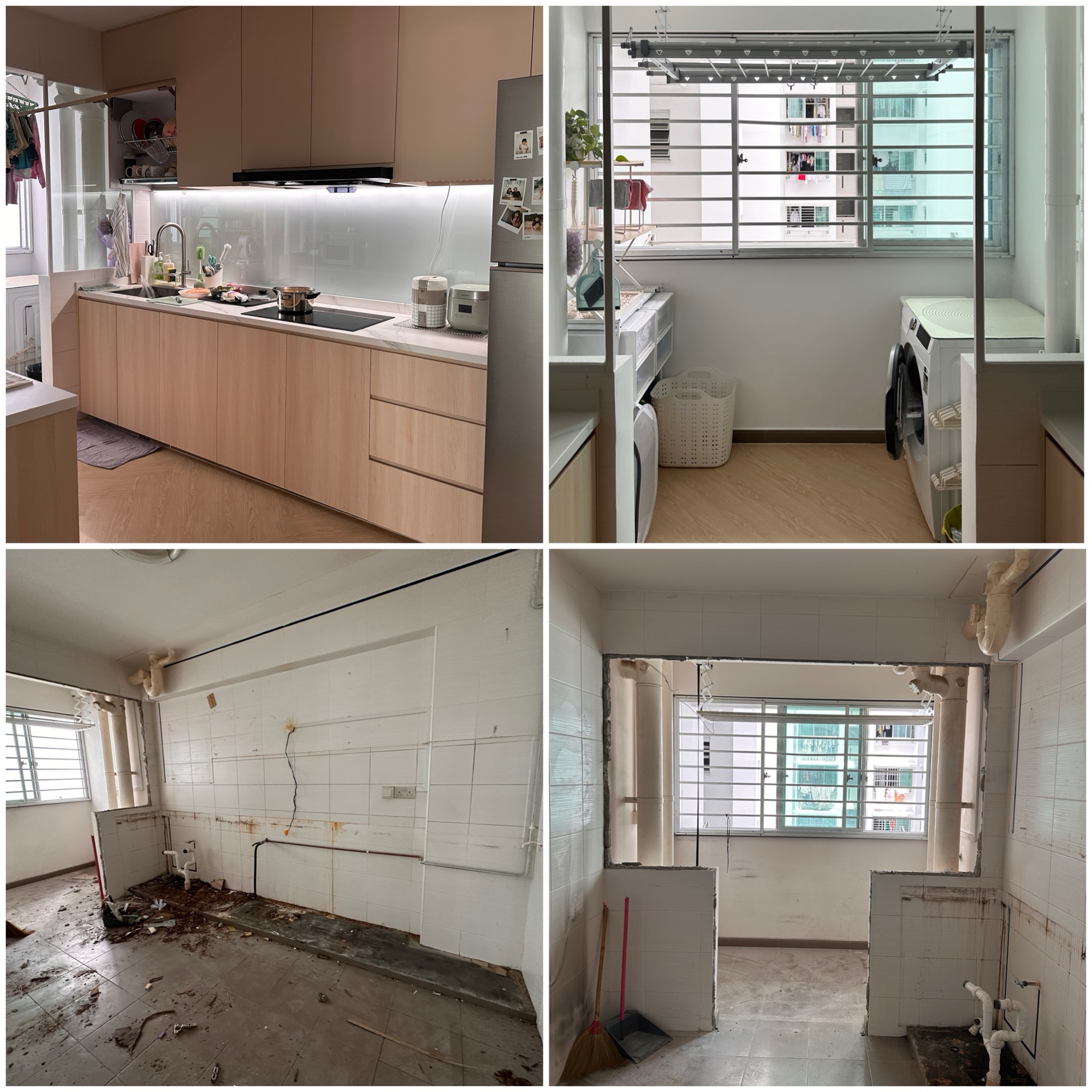 Home tour of the before and after ;)