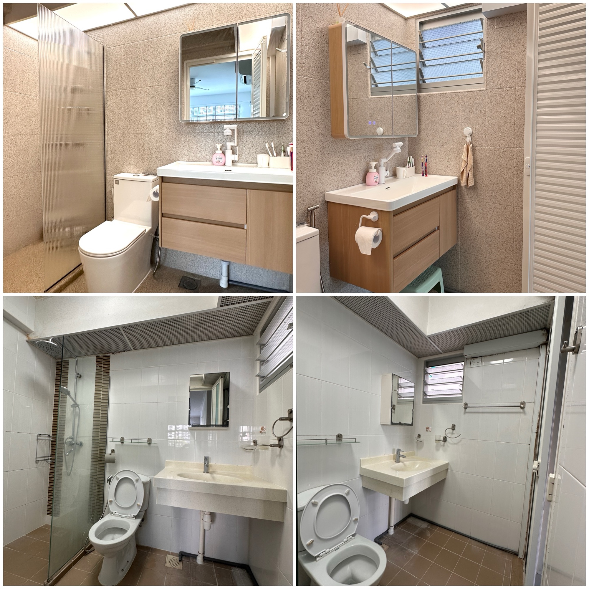 Home tour of the before and after ;)