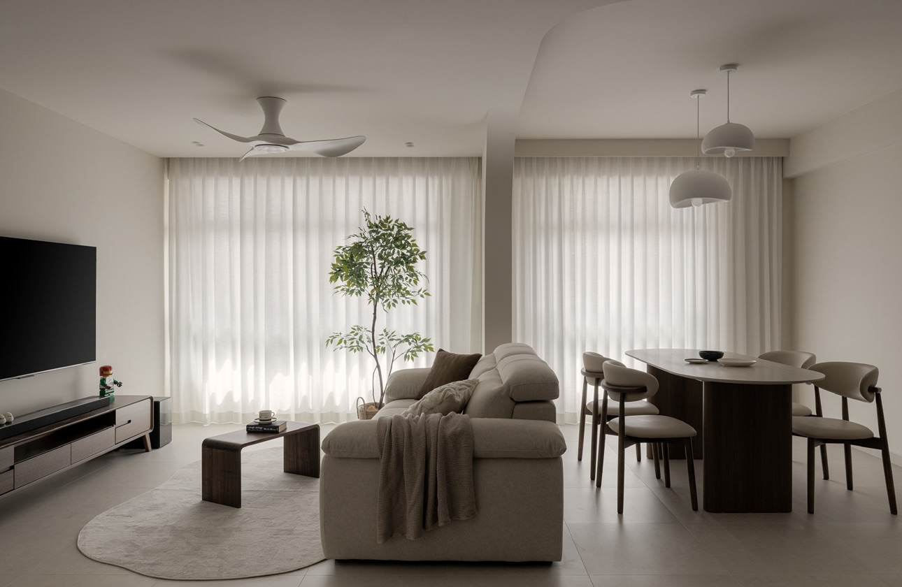 Turning a HDB home into a calm refuge 🍂