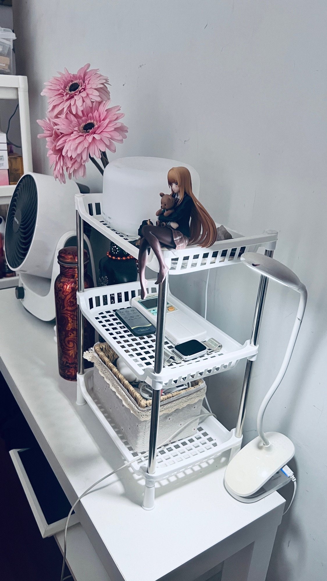 A cosy corner with everything in place