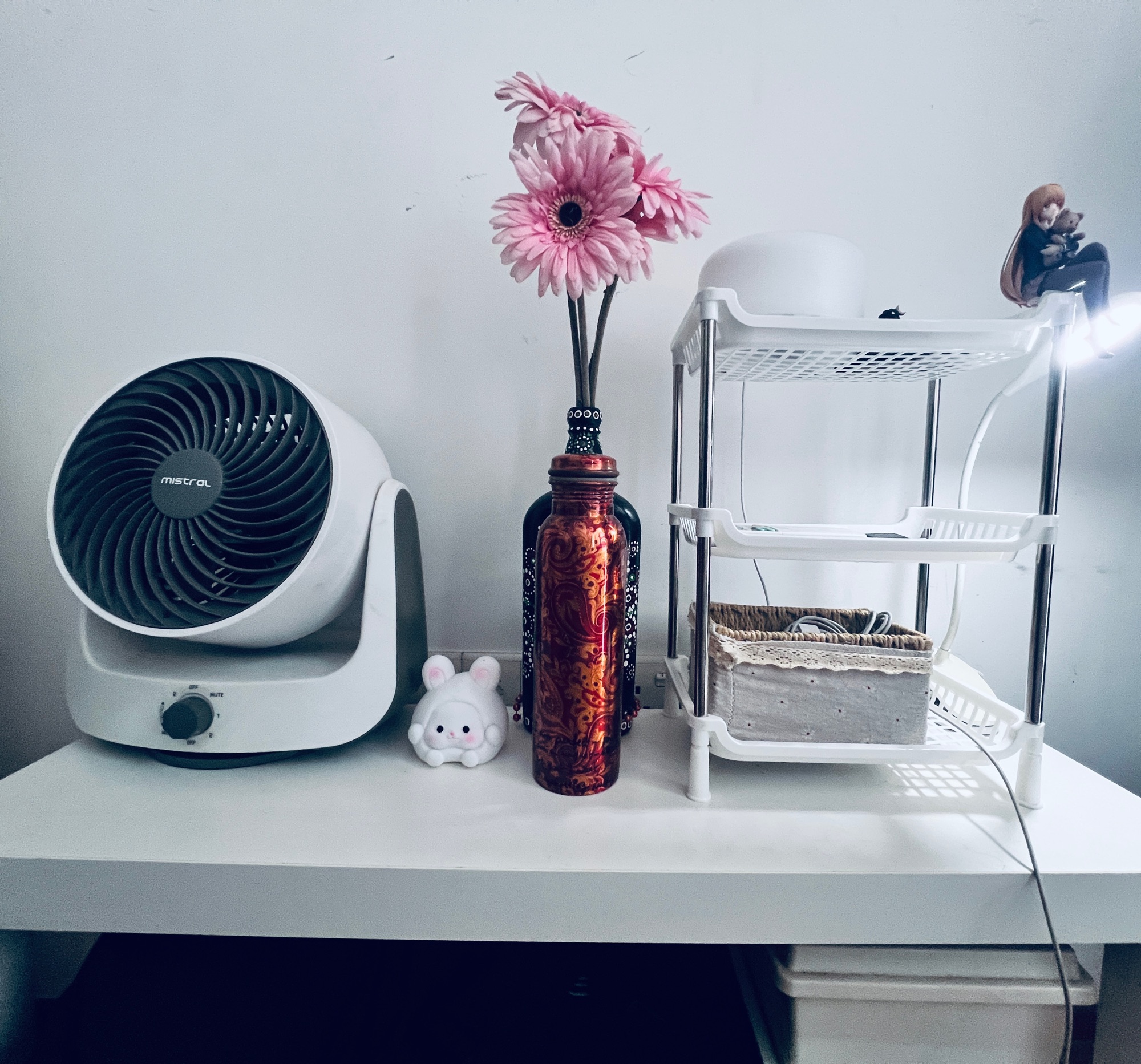 A cosy corner with everything in place