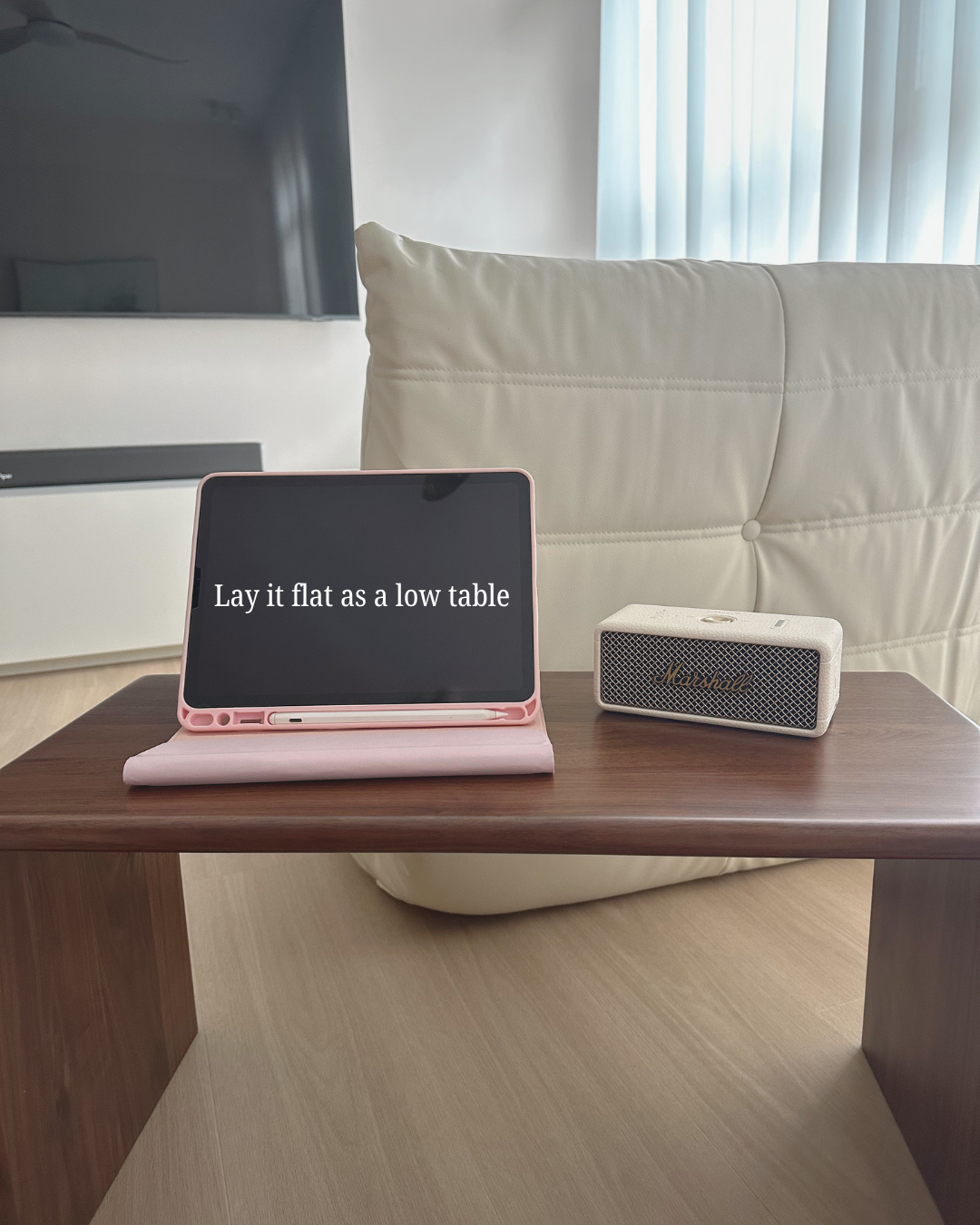 Our G&S C-shape side table