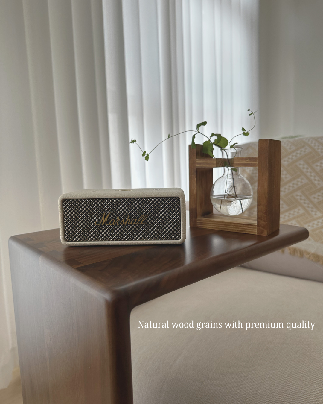 Our G&S C-shape side table