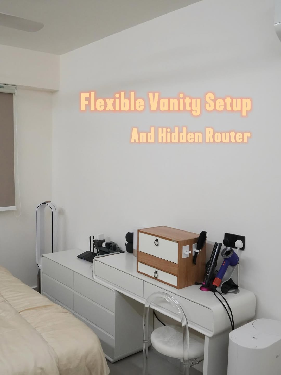 💄✨-Flexible-Vanity-Setup-Transformation