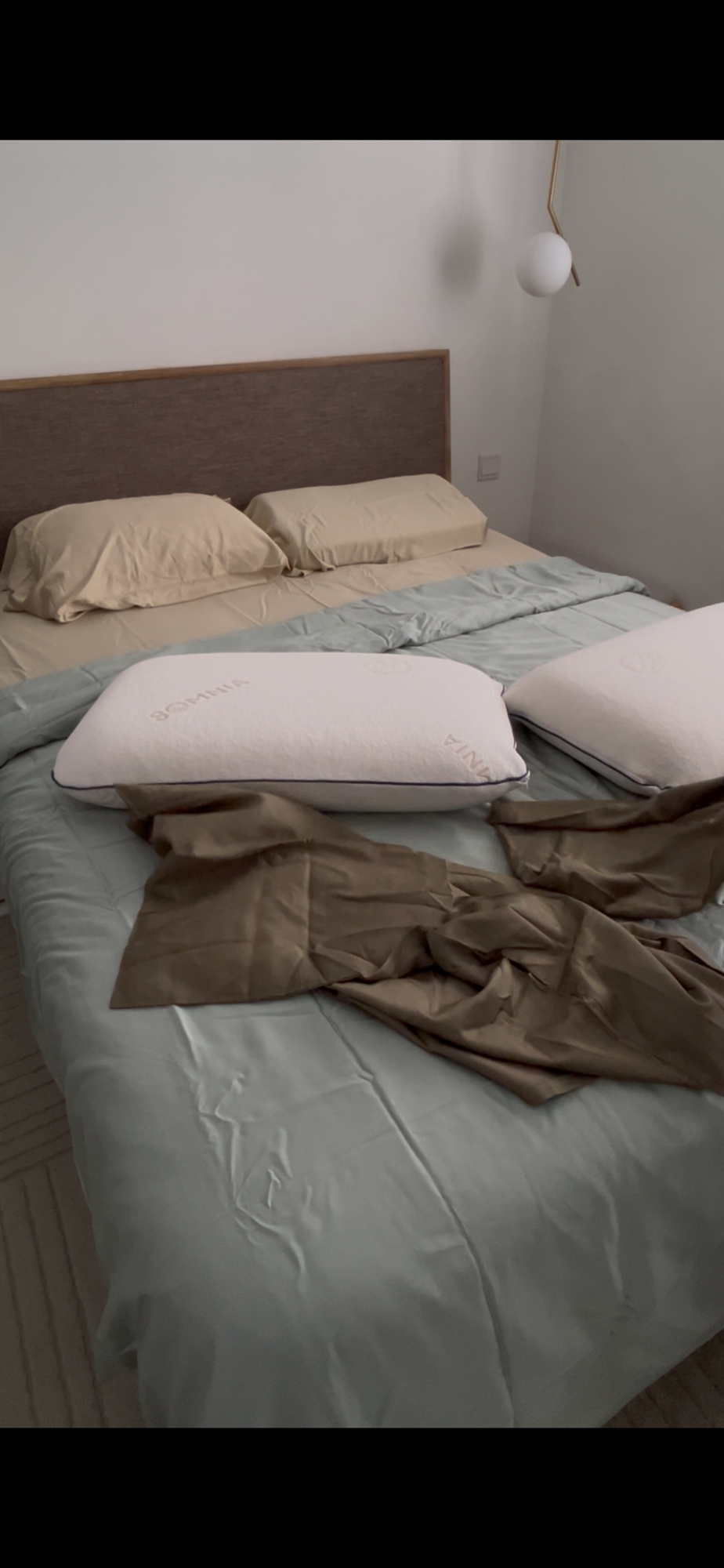 Creating resort bedroom vibe with just one change