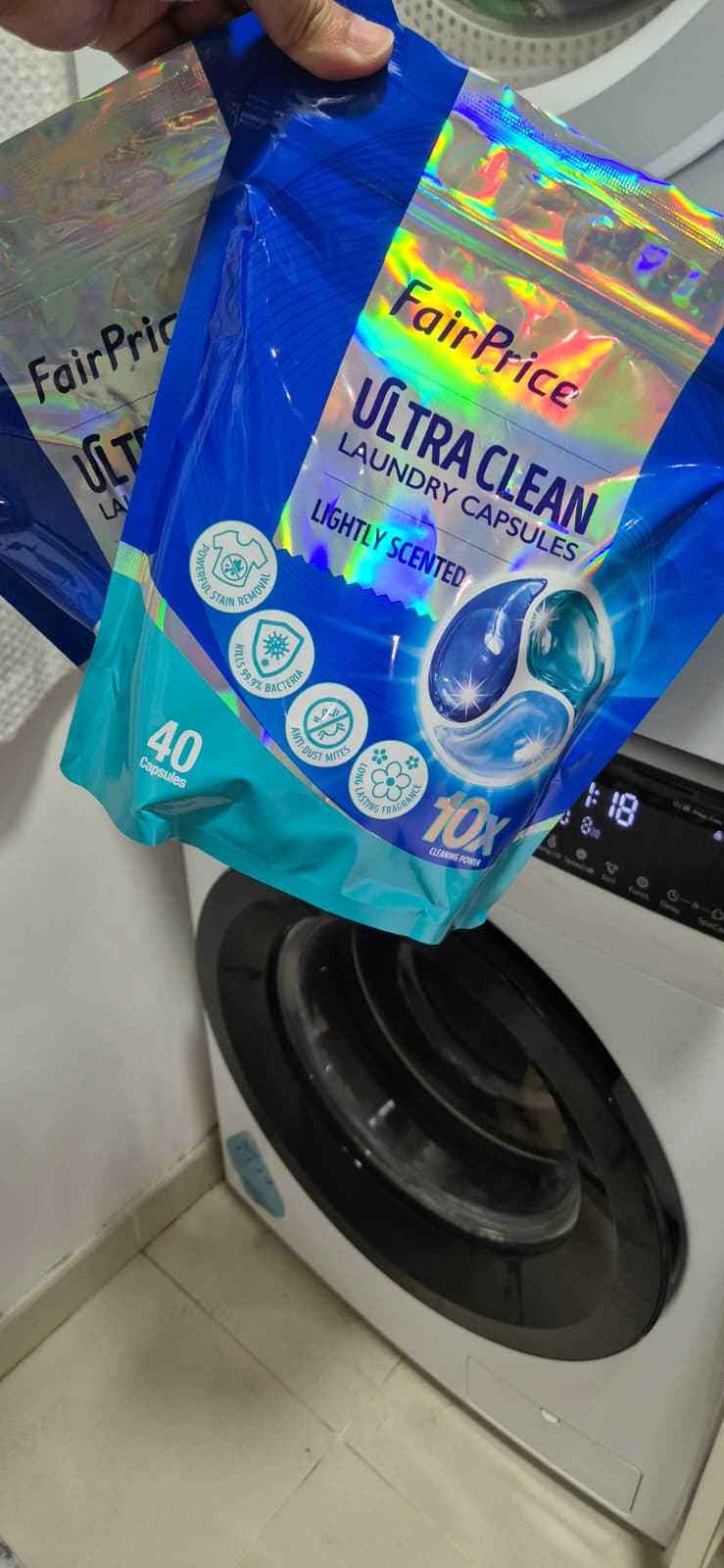 Updating a better laundry pods & dishwasher tablet