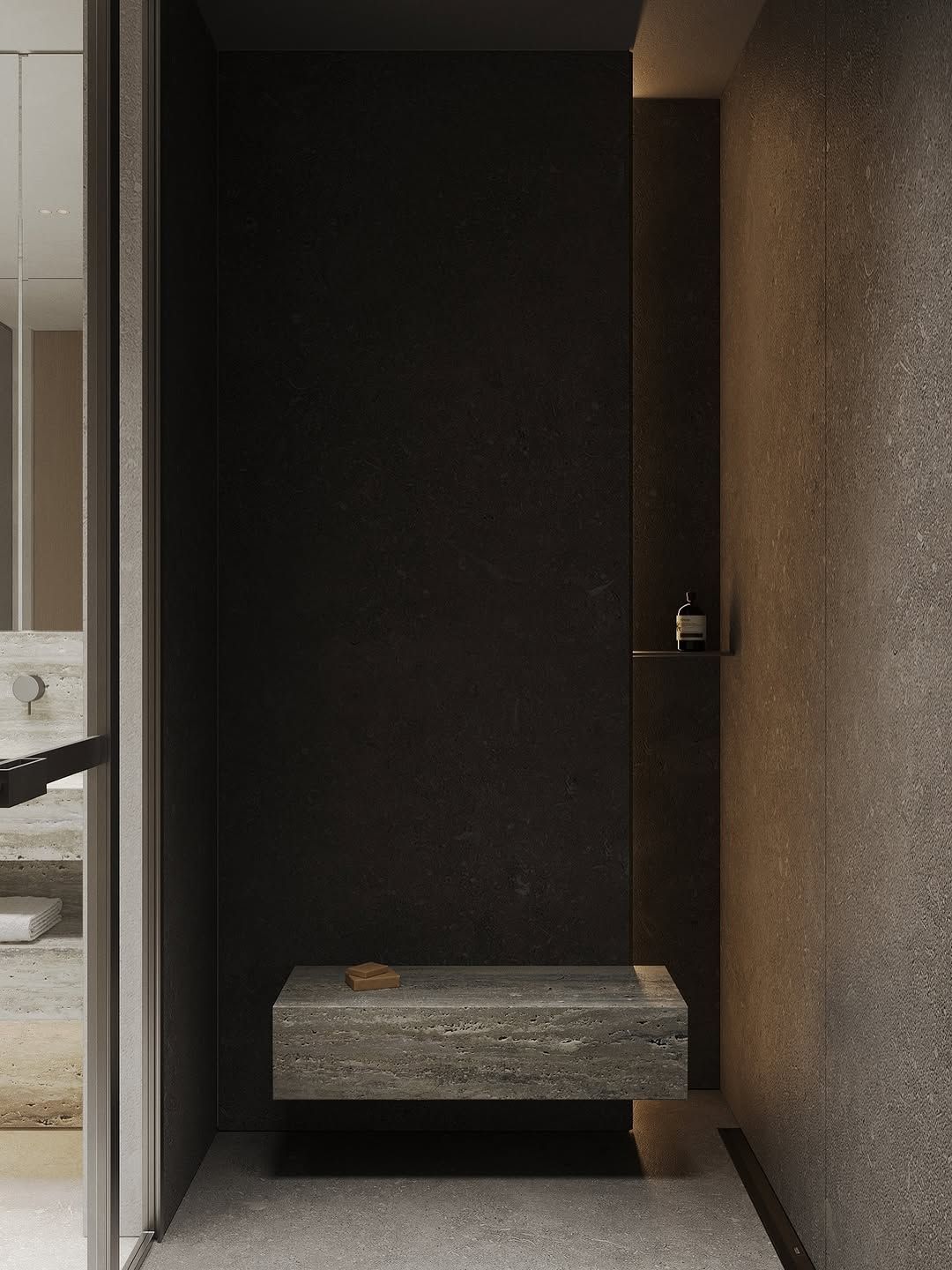 Luxurious bathroom & shower design