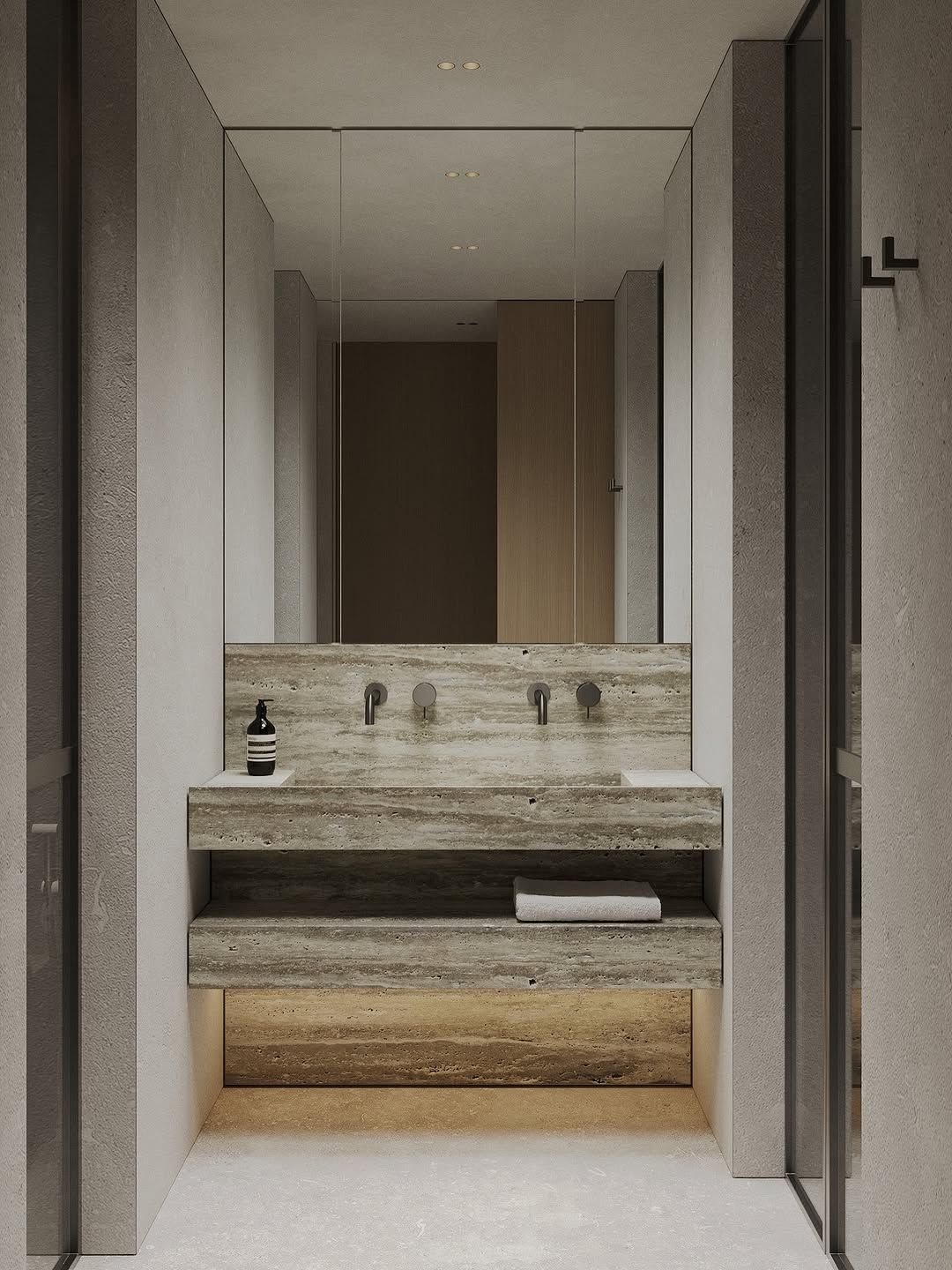 Luxurious bathroom & shower design