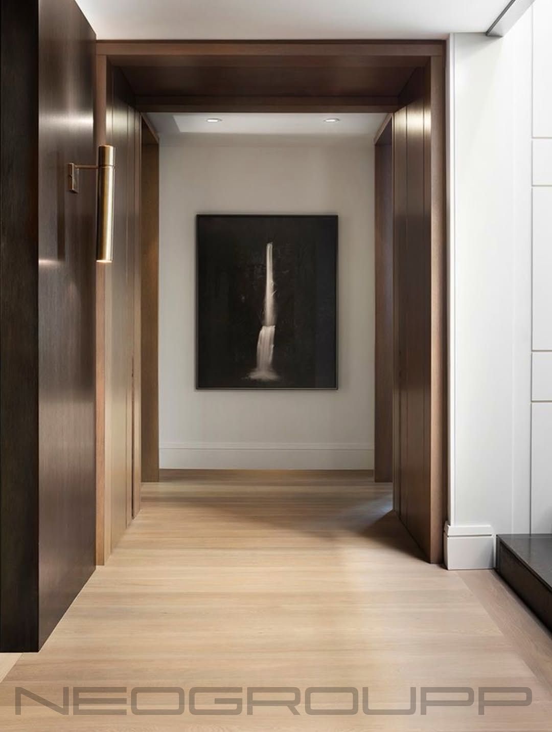 Luxurious and modern wall panelling