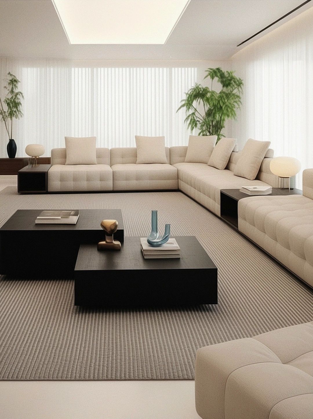 Luxurious & modern living room