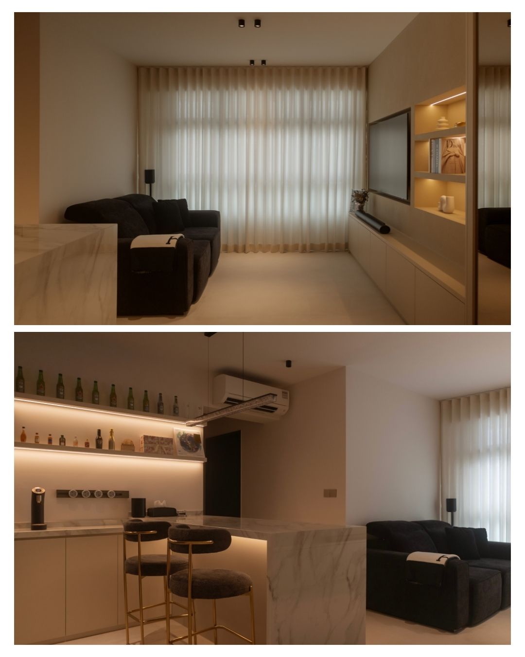 Our minimalist cozy home