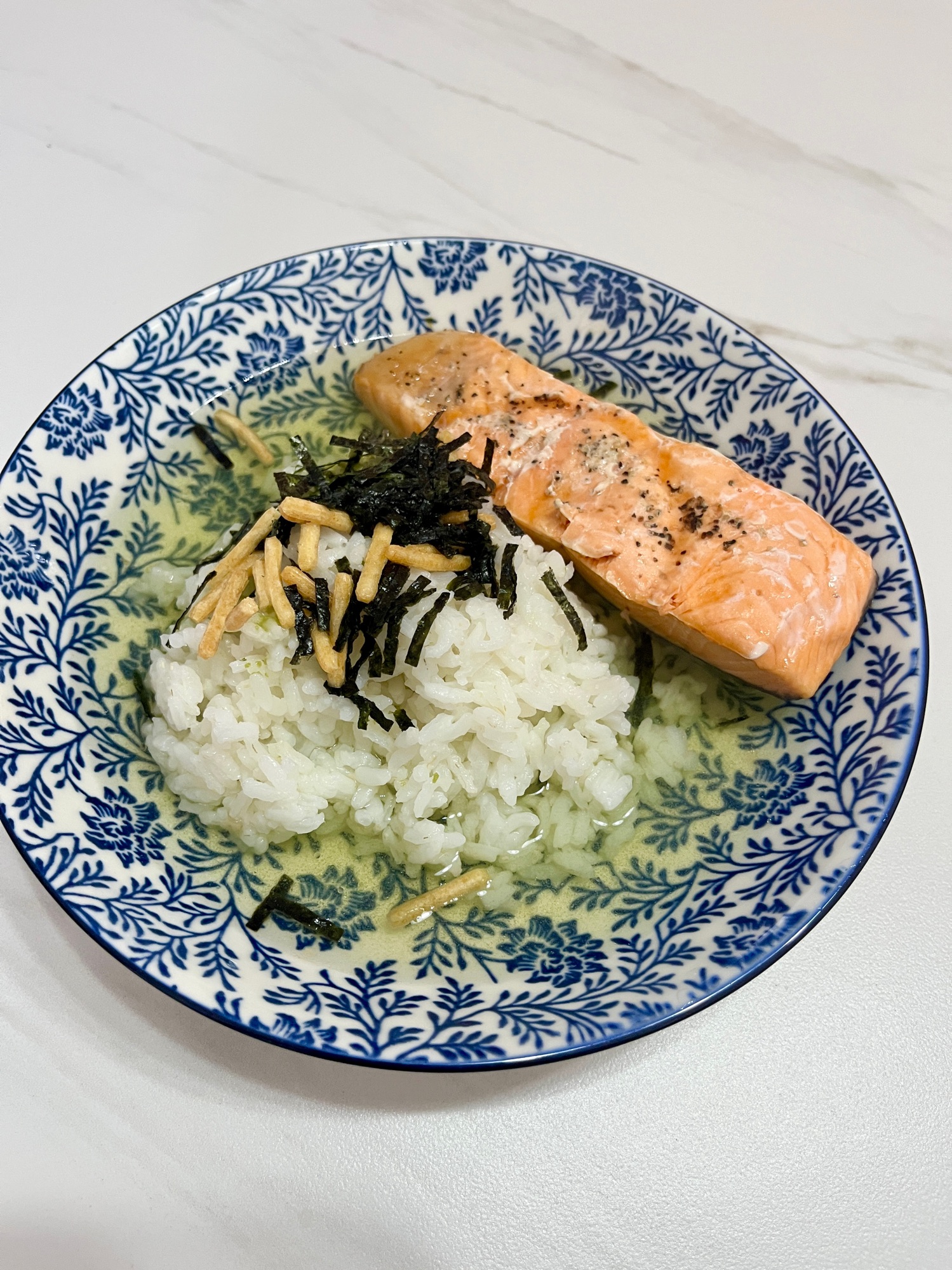 Minimal Effort, Maximum Comfort: Salmon Ochazuke