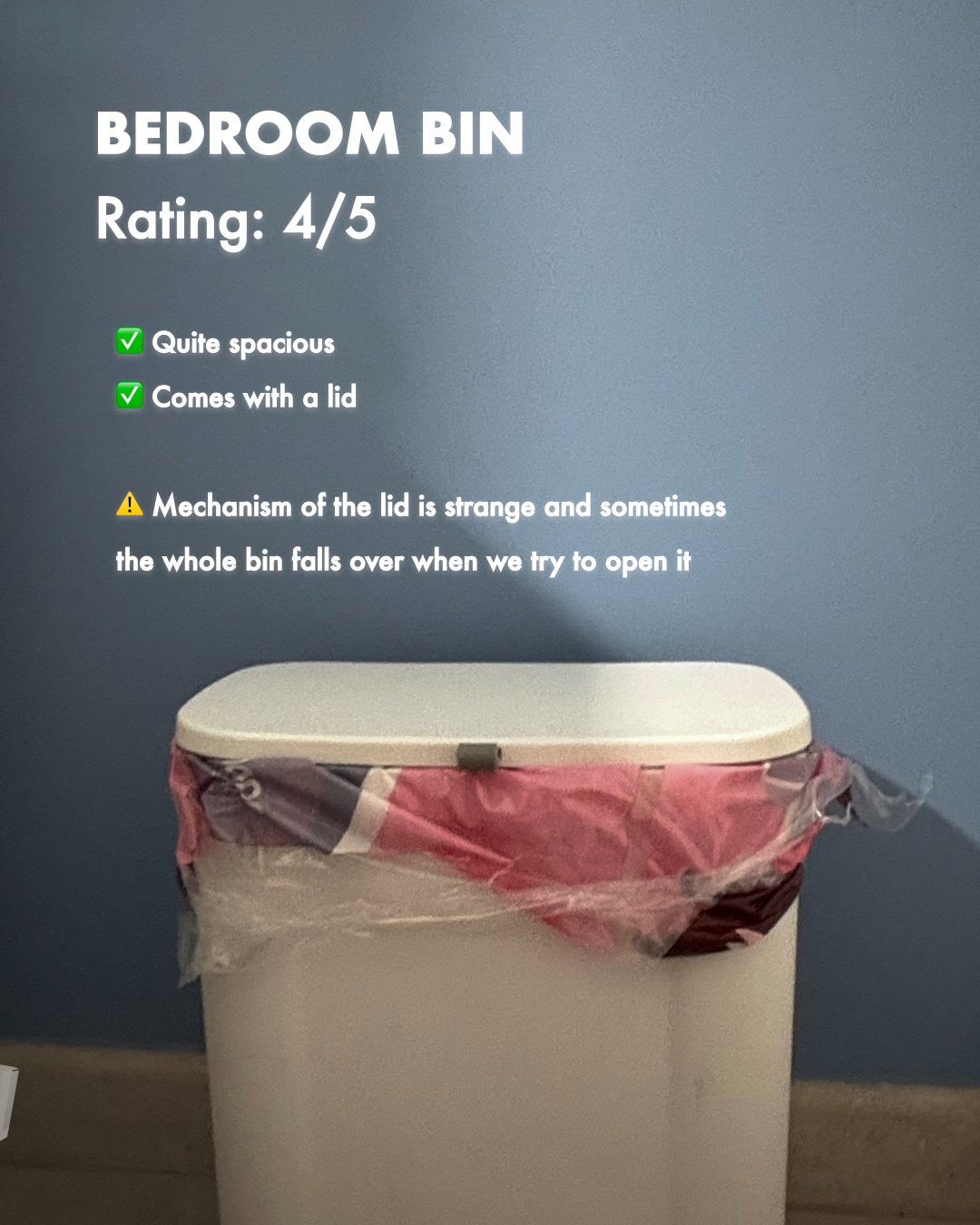 Reflecting on some of our trashy decisions :)