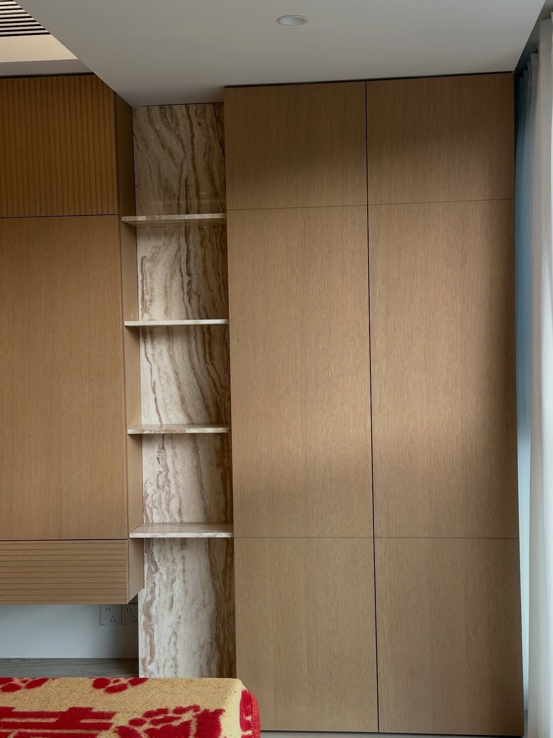 Modern TV wall & open display cabinet