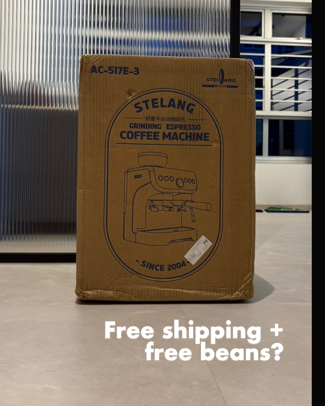 Starting our home cafe dreams from Taobao