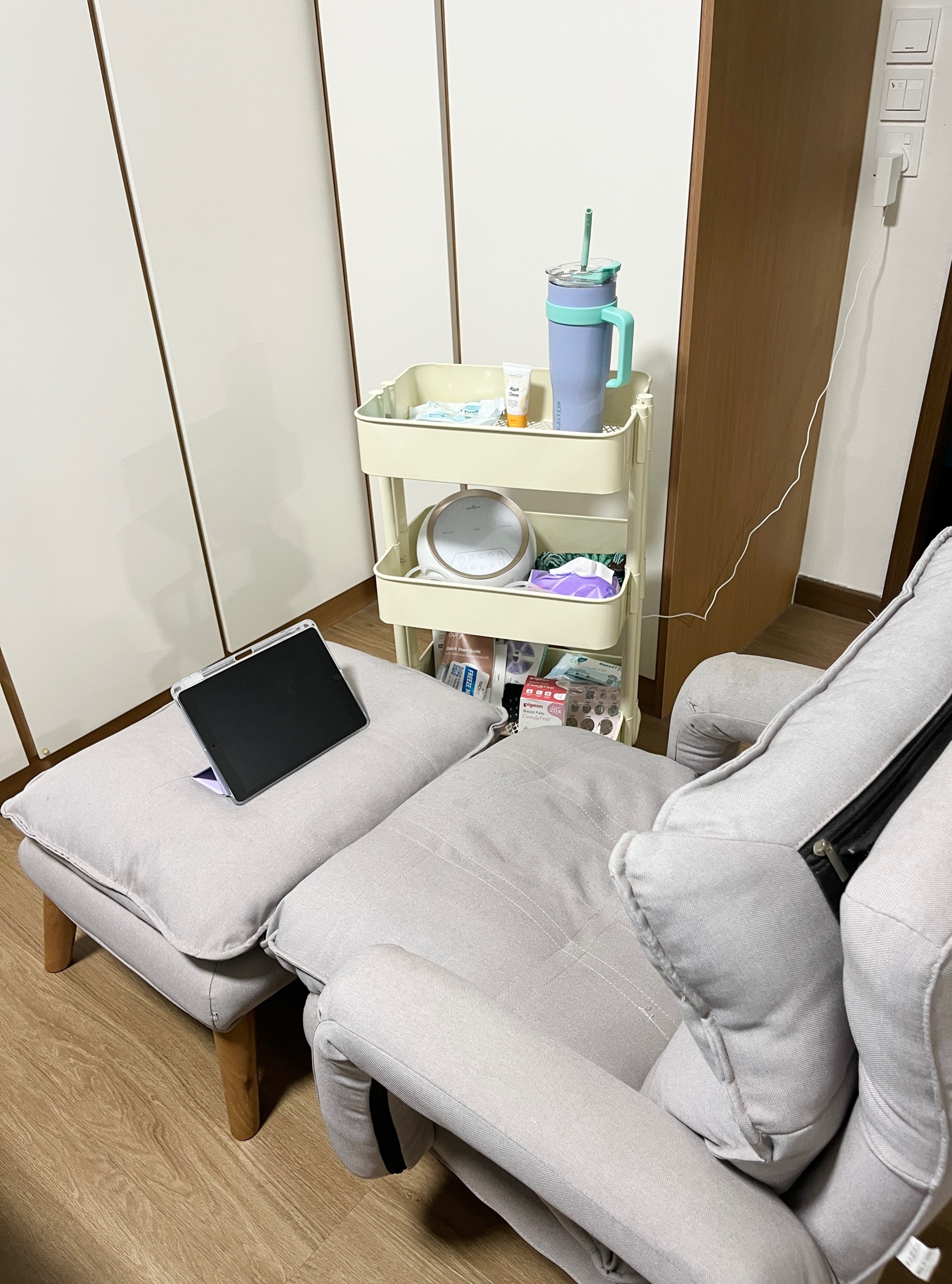 Cozy Pumping Corner! 🍼