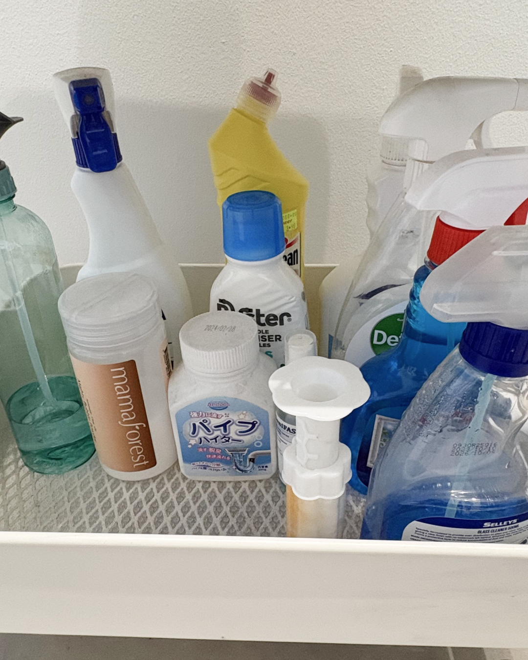 You need a cart for all your cleaning supplies too!