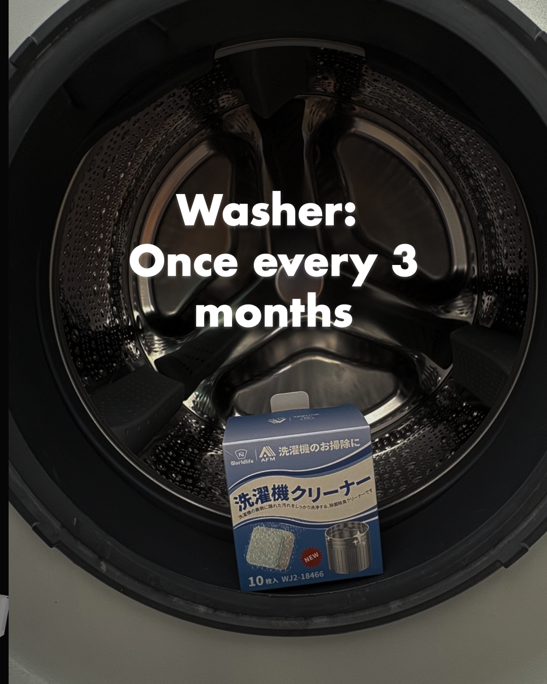 When did you last clean your big appliances?