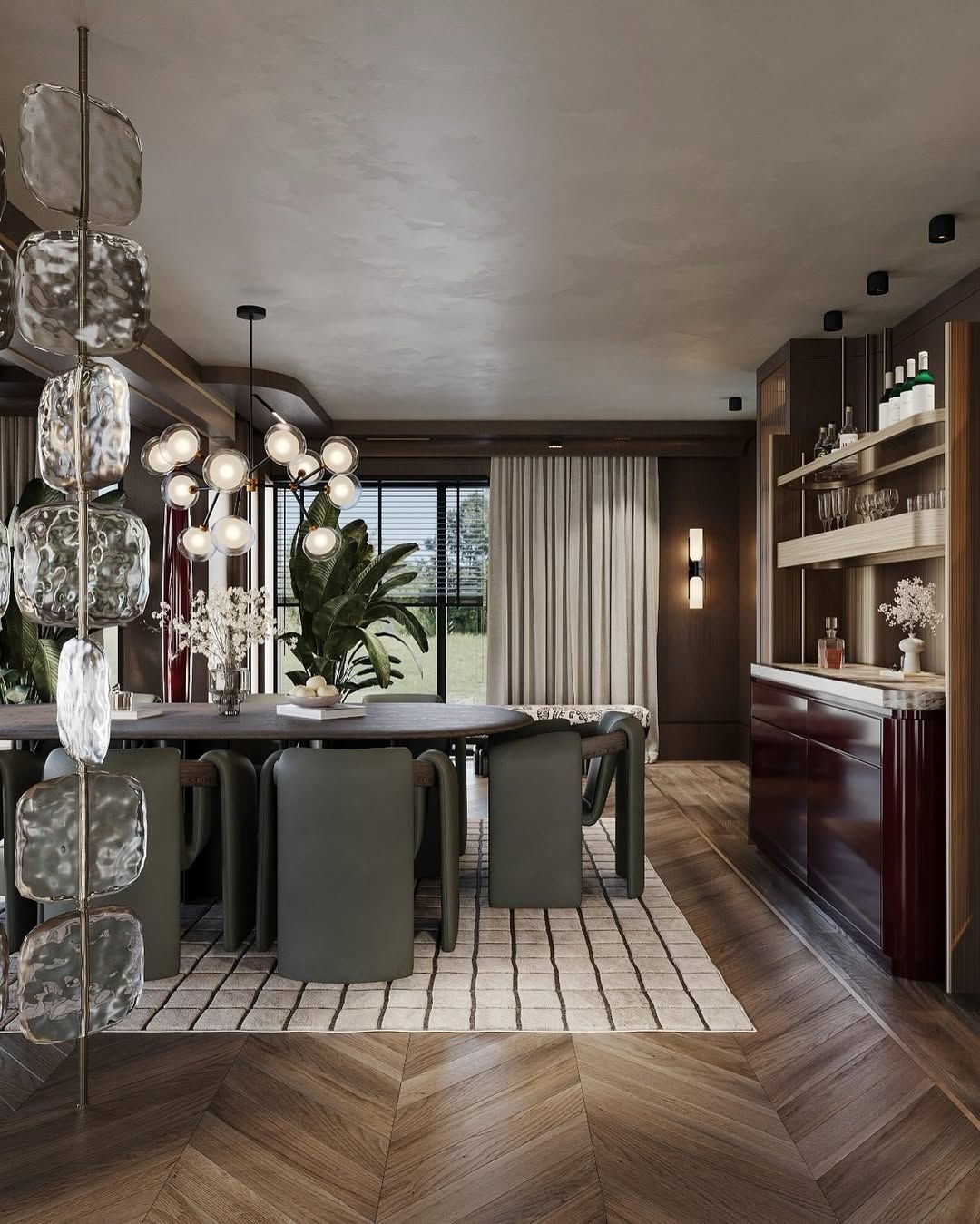 Luxurious dining room design