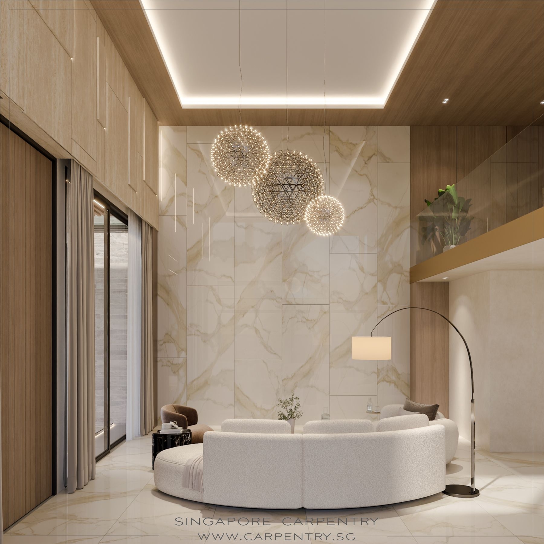 Luxury Home Defined by Light, Texture and Resort-Style @ Lucky Heights