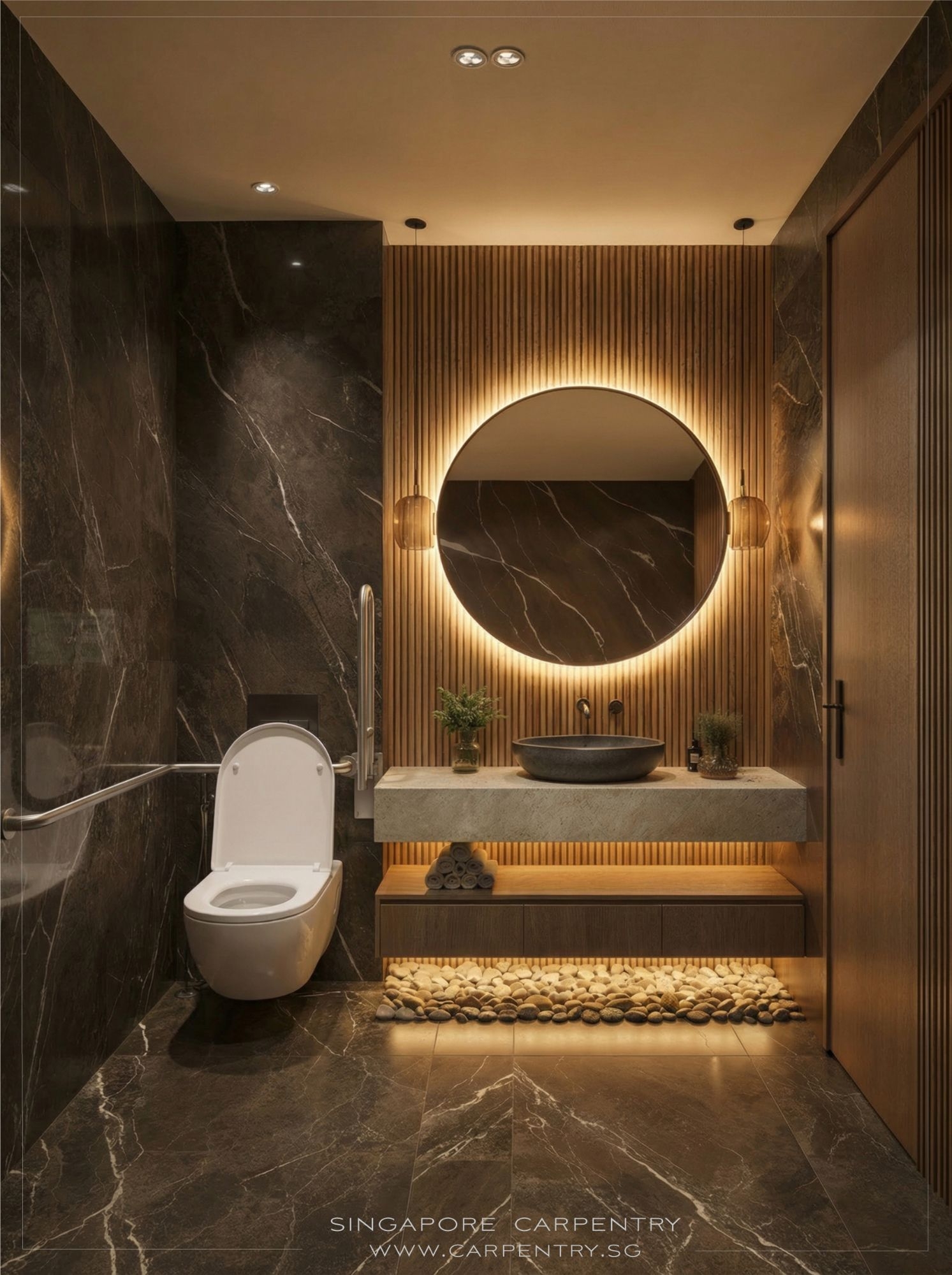 Luxury Home Defined by Light, Texture and Resort-Style @ Lucky Heights