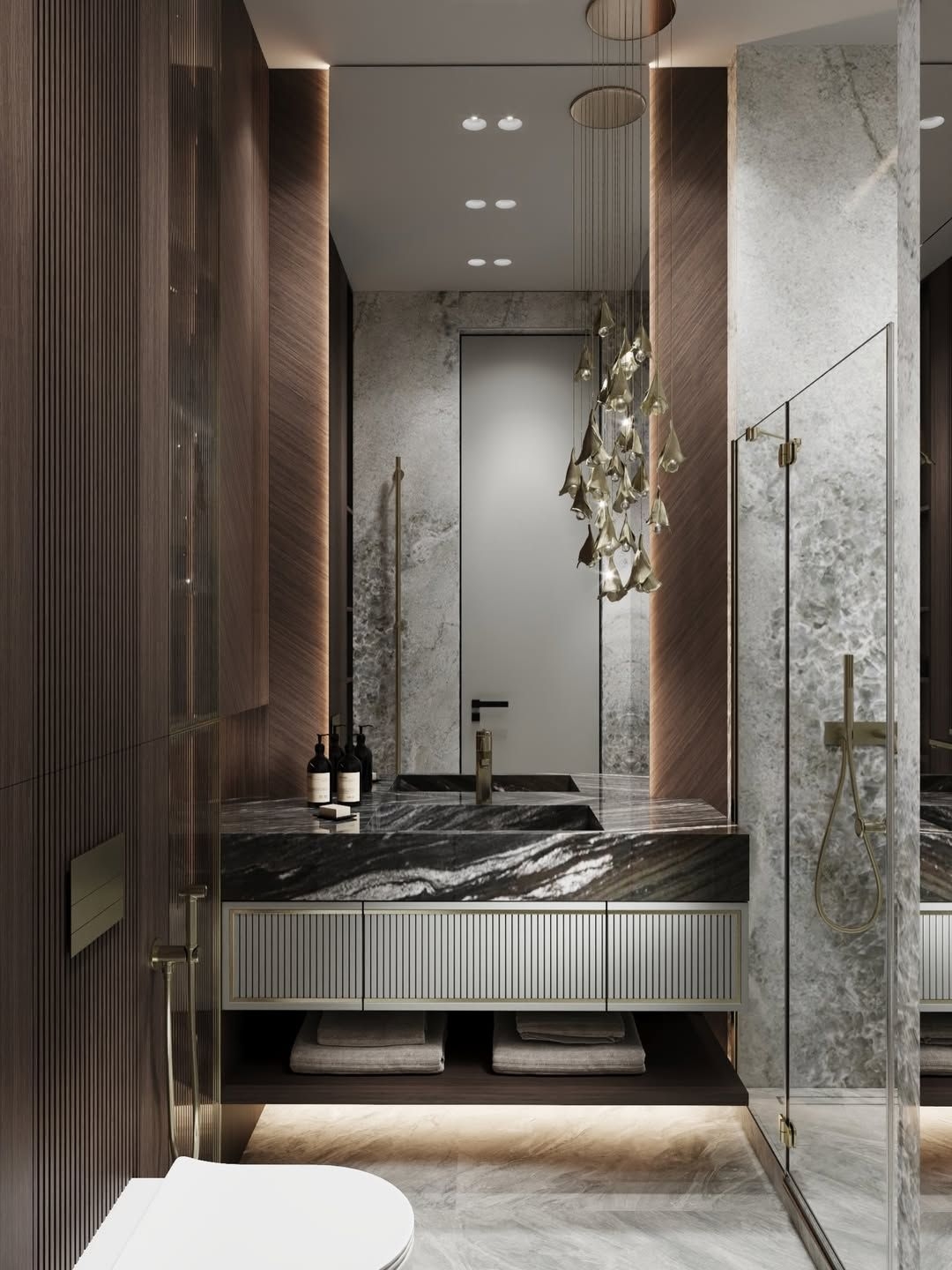 Stylish bathroom design