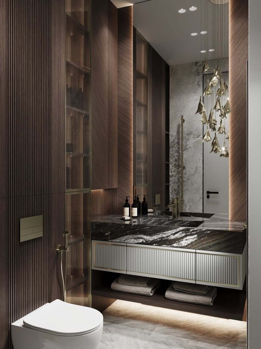 Stylish bathroom design