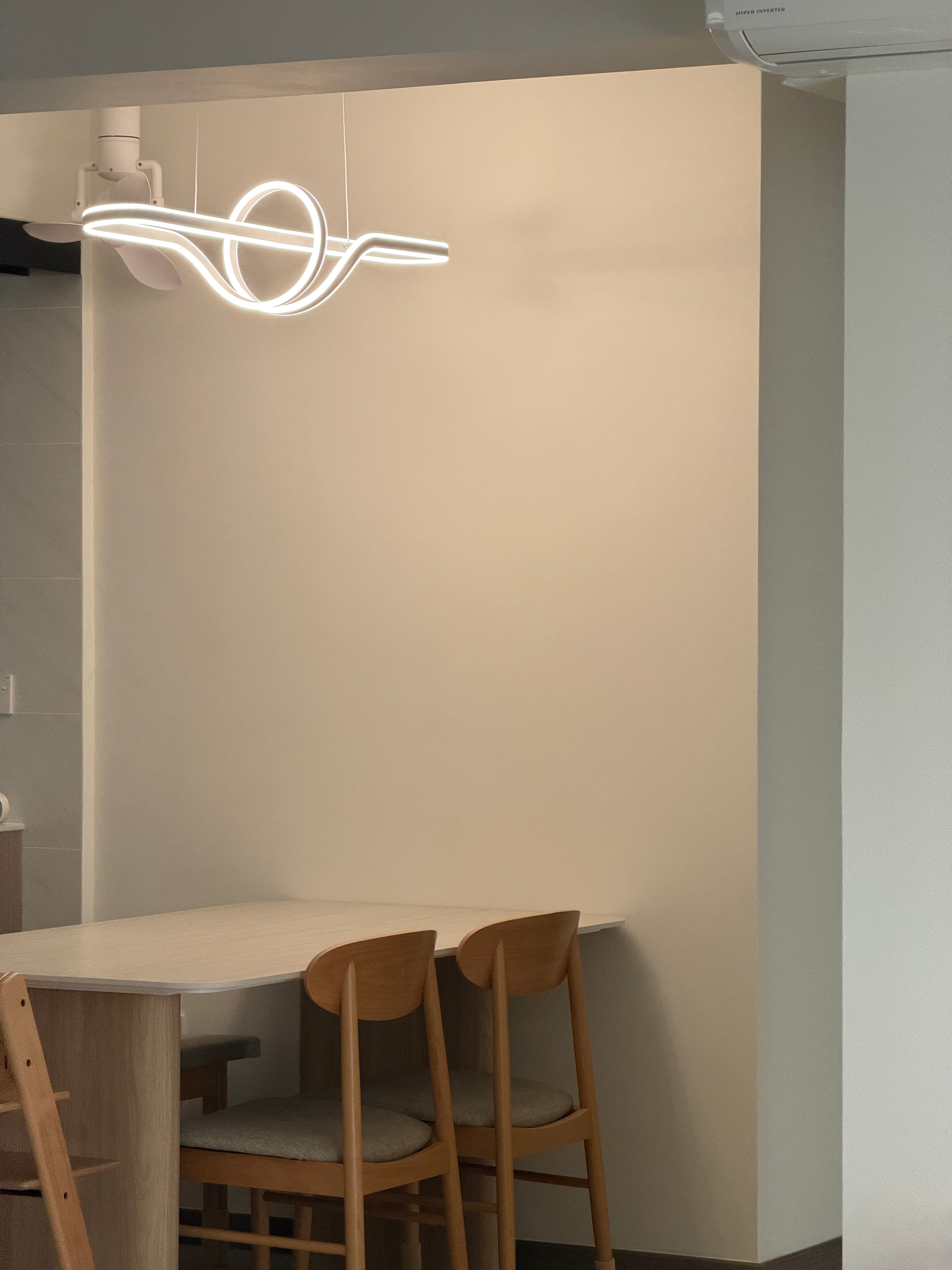 Our Dining Area: The Scandi-style 🍄‍🟫🍴🪵🪑🤎