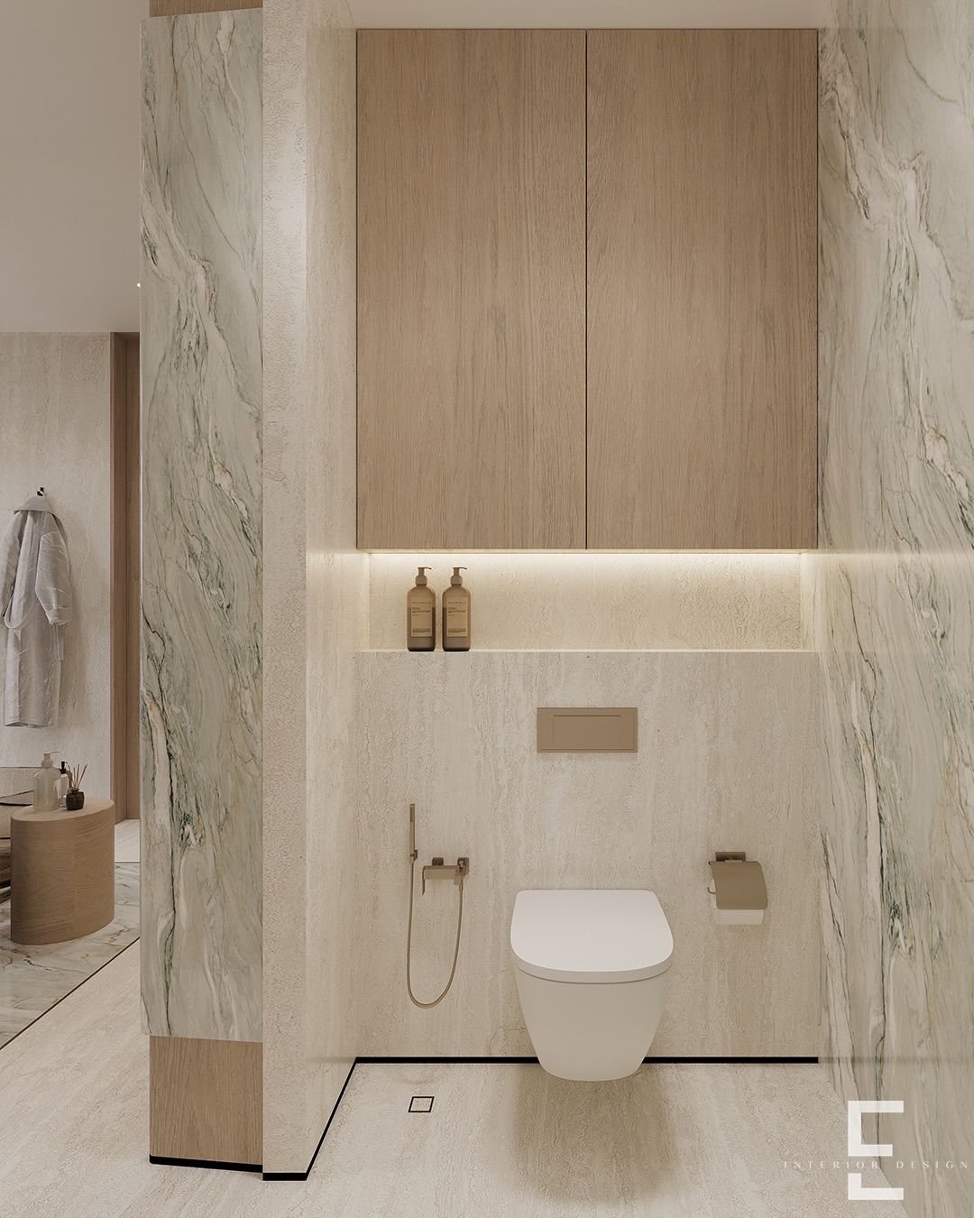 Luxurious bathroom design