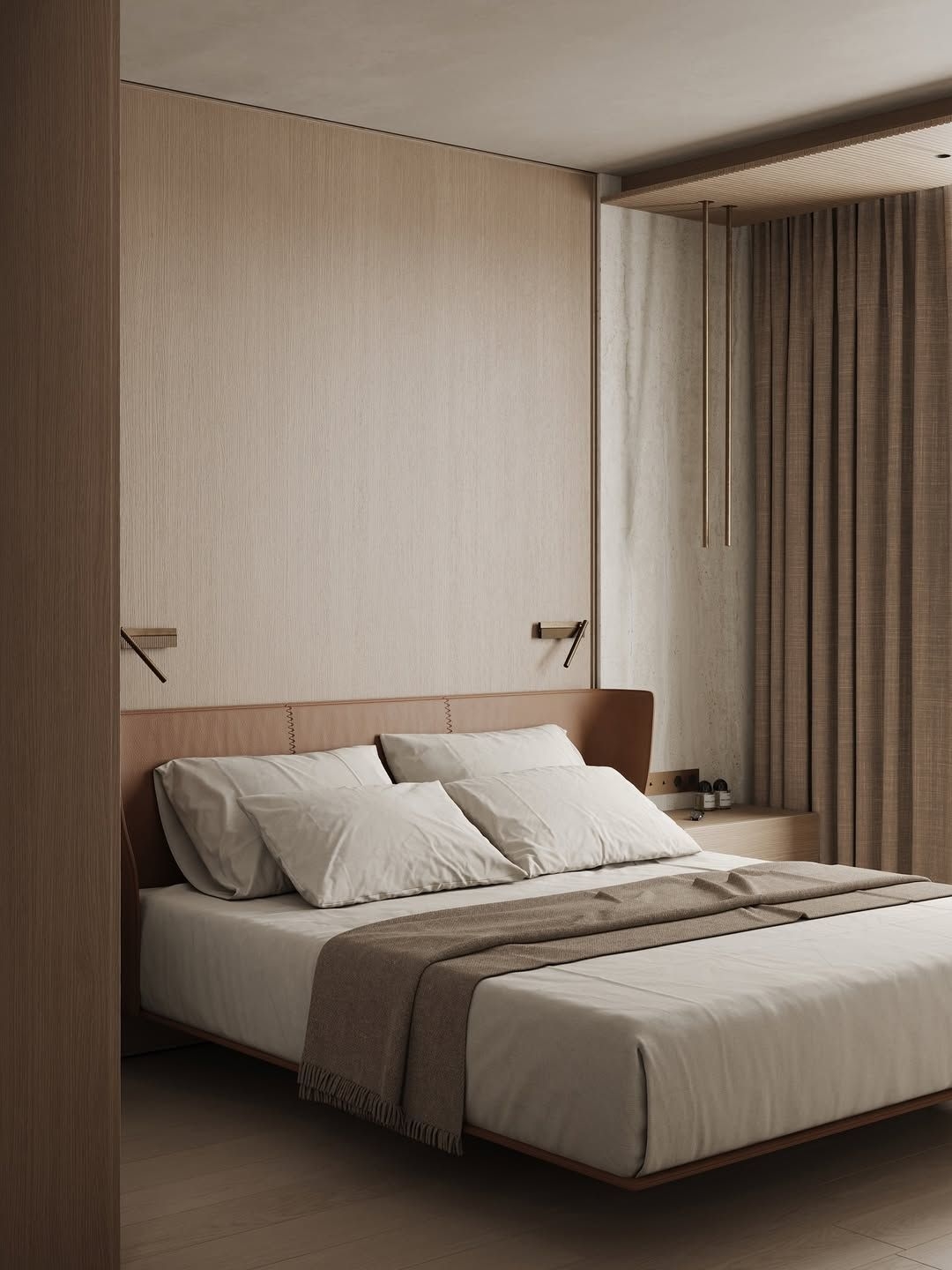 Cozy bedroom design