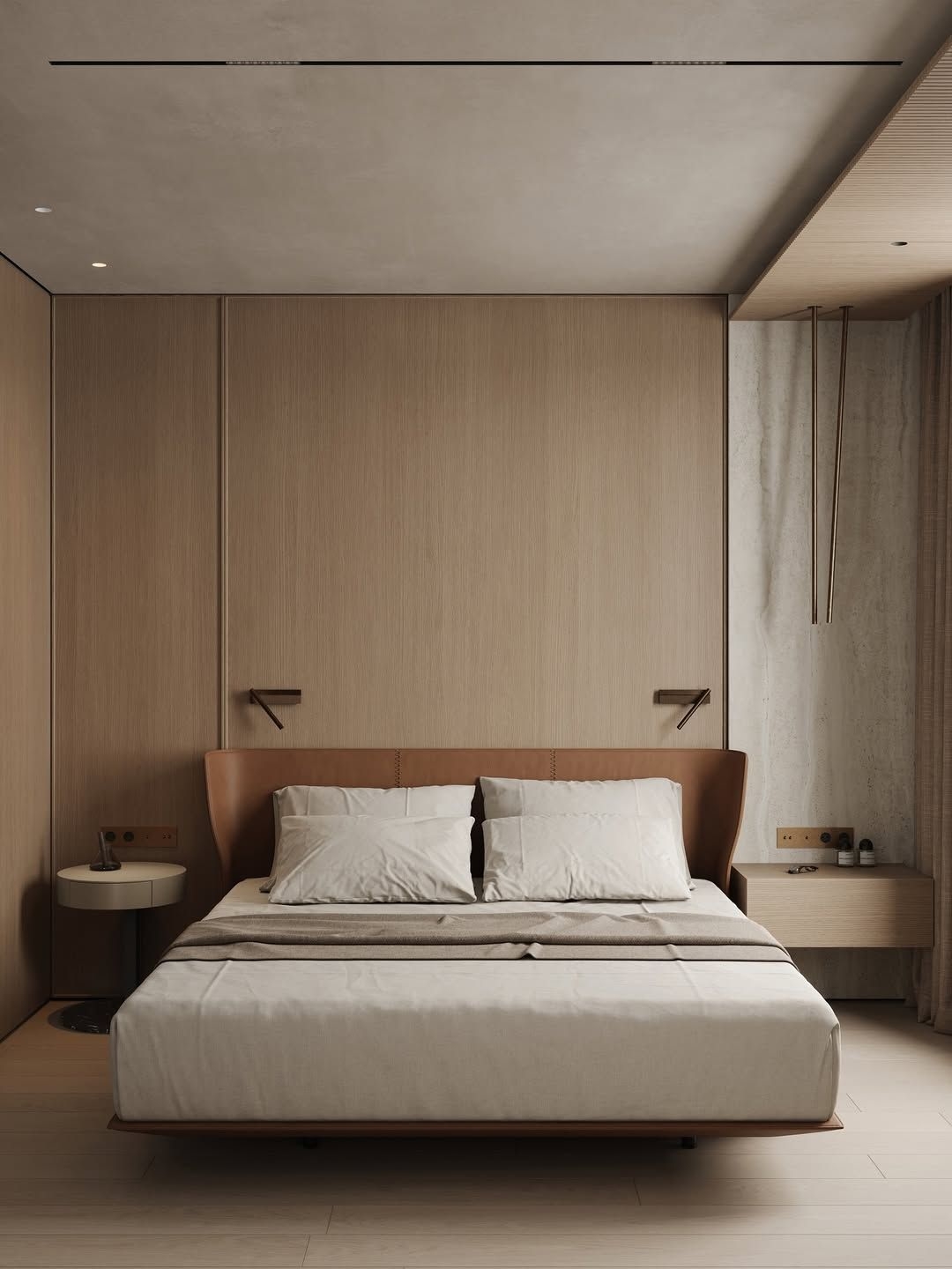 Cozy bedroom design