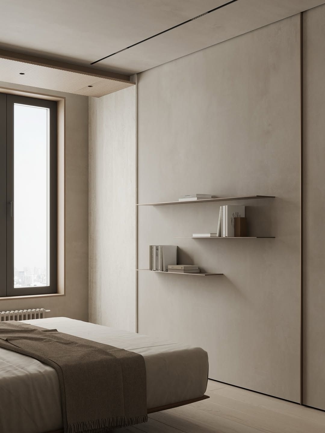 Cozy bedroom design