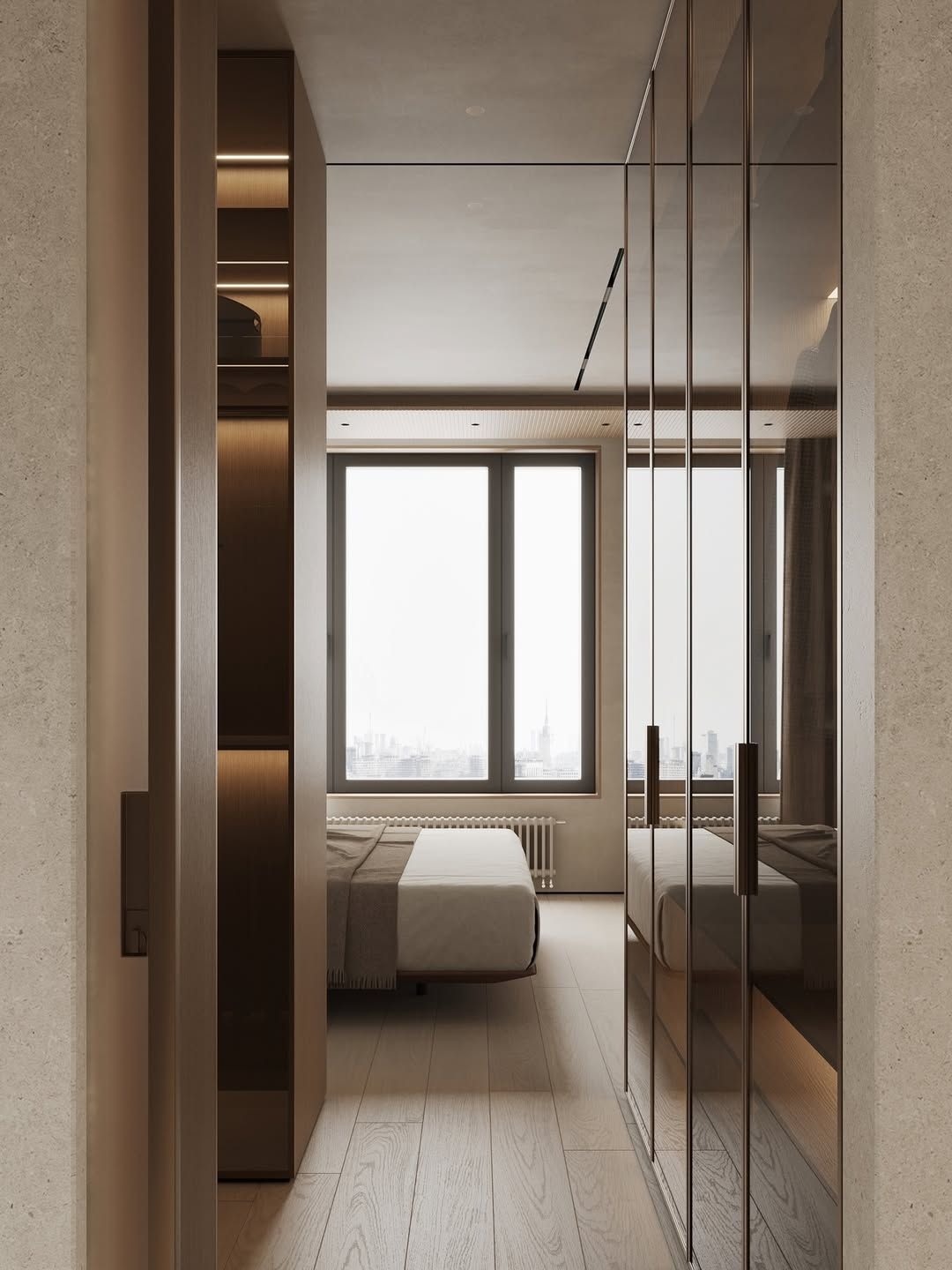 Cozy bedroom design