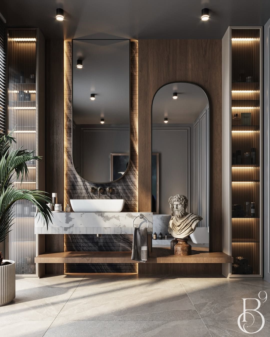 Luxurious-modern-bathroom