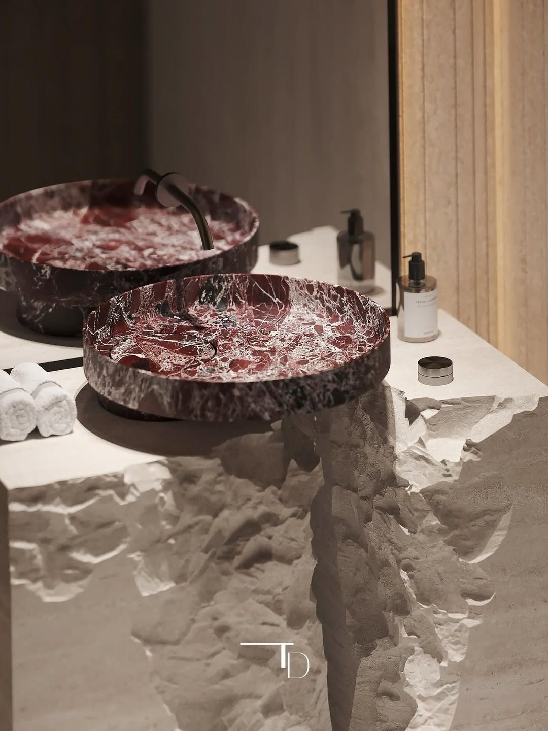 Modern and stylish bathroom