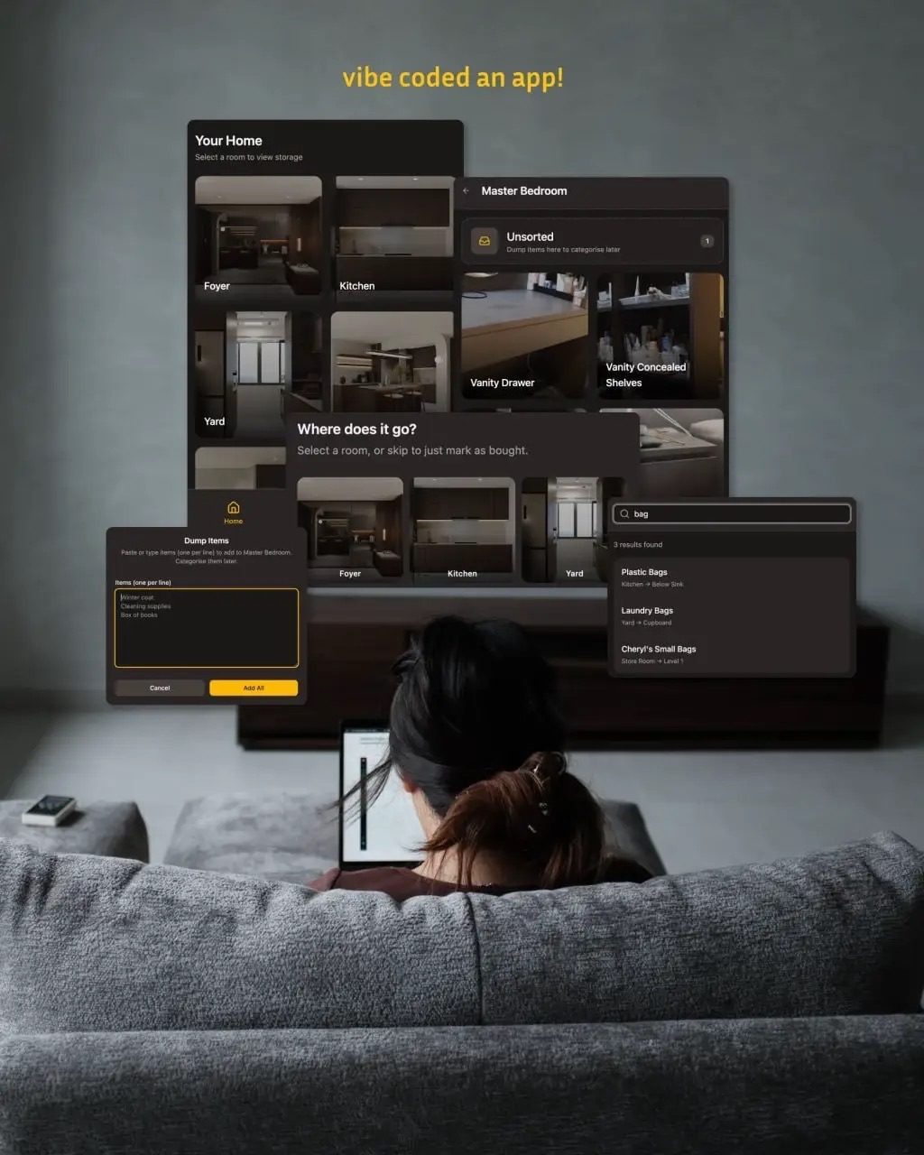 cooked, marie kondo-ed & built a home organisation app! 🧑🏻‍🩰