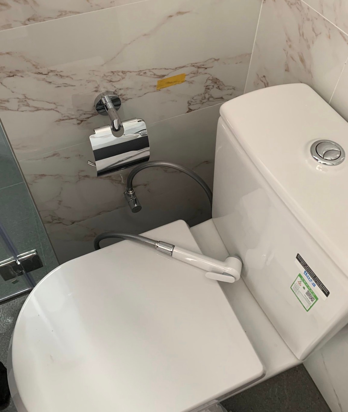 Another small space bathroom! Look for ideas!