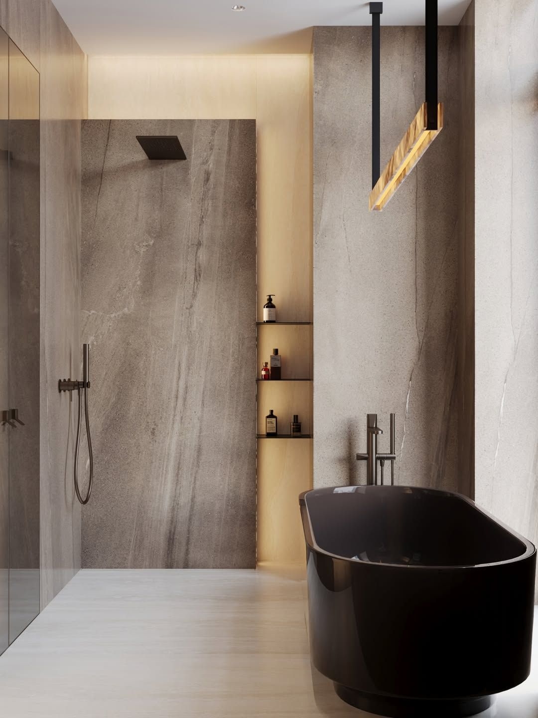 Luxurious-modern-bathroom