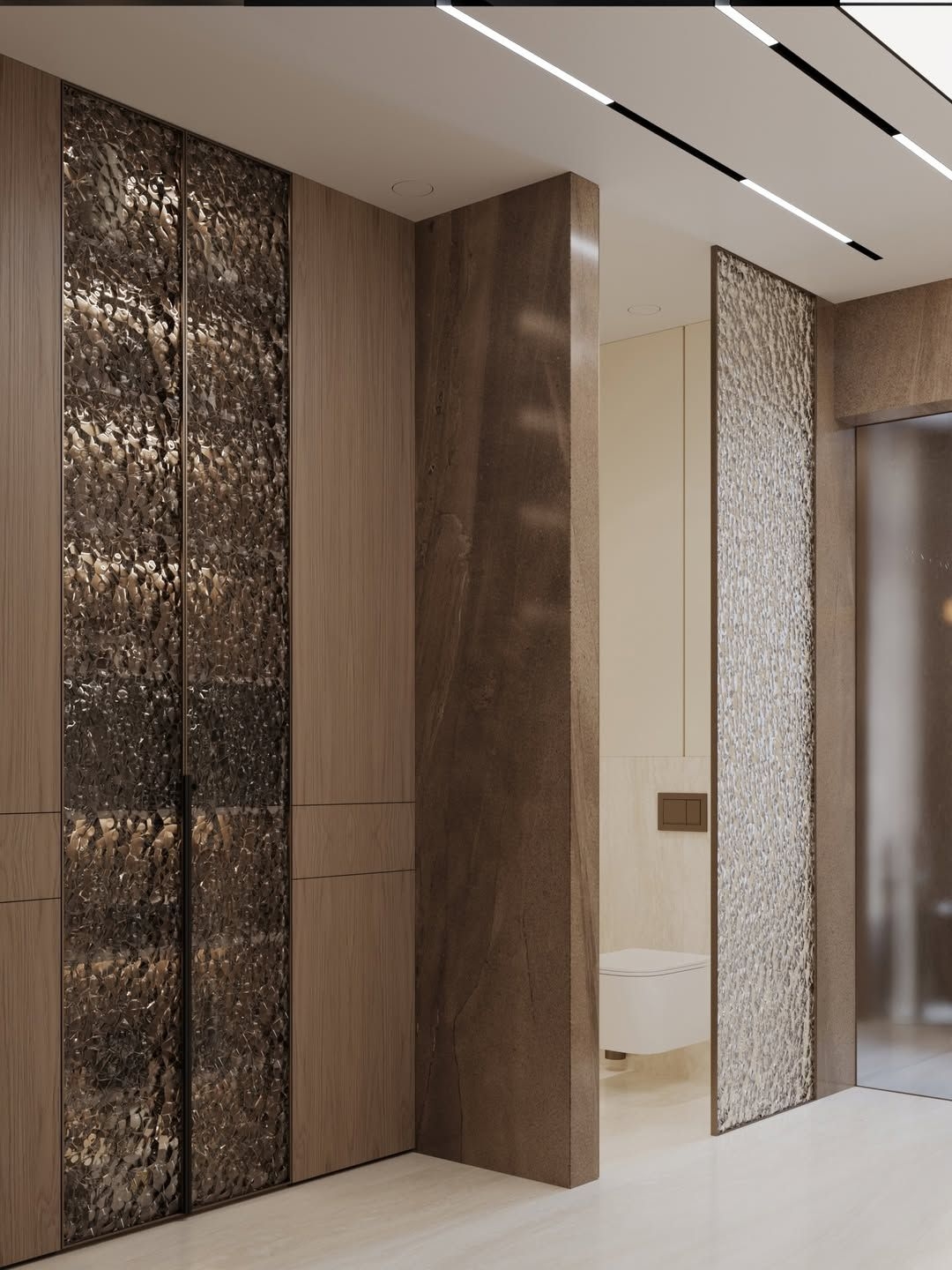 Luxurious modern bathroom