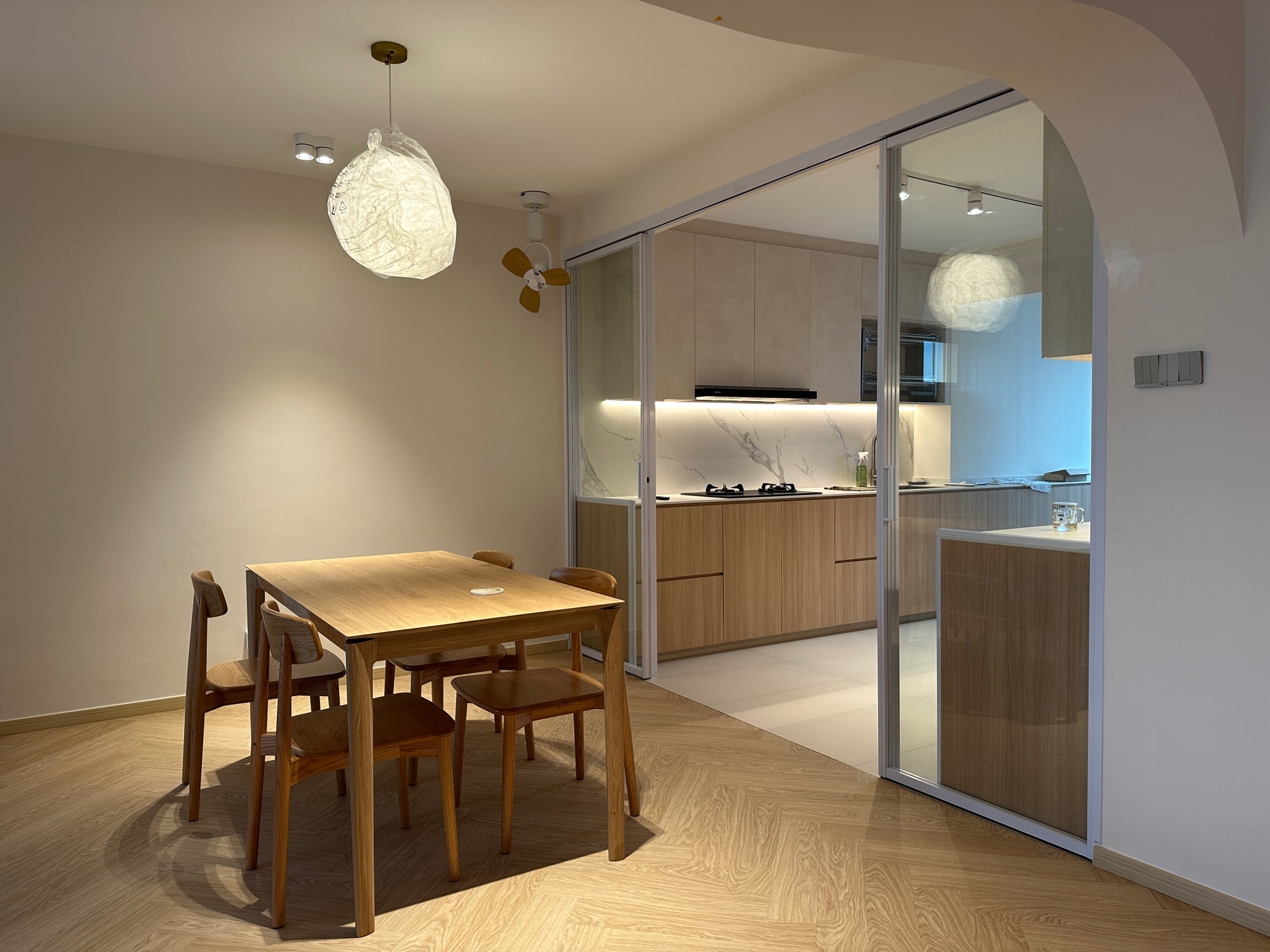Customer home photo 1: Our dining area