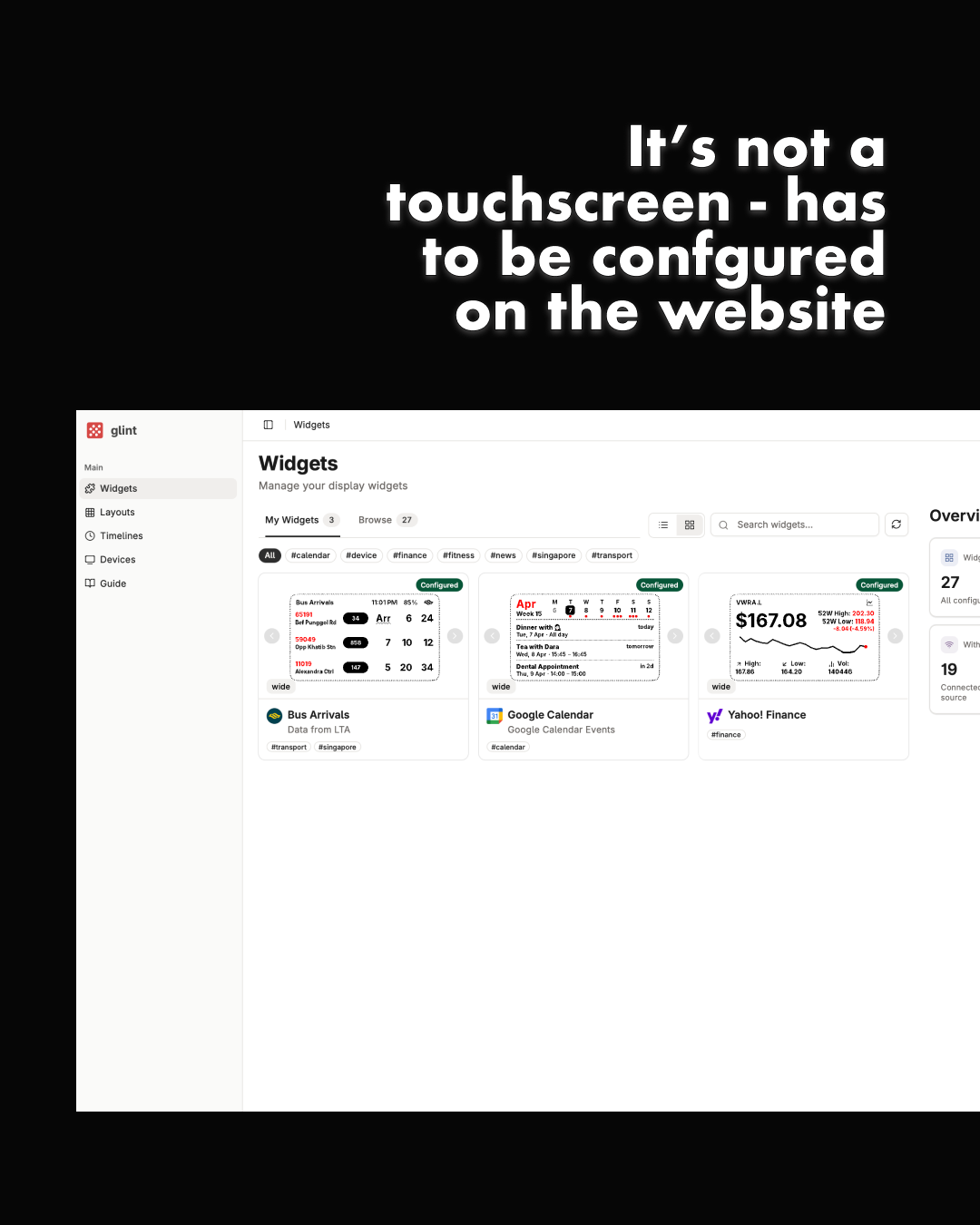 We bought this instead of a Google Nest Hub - no regrets!